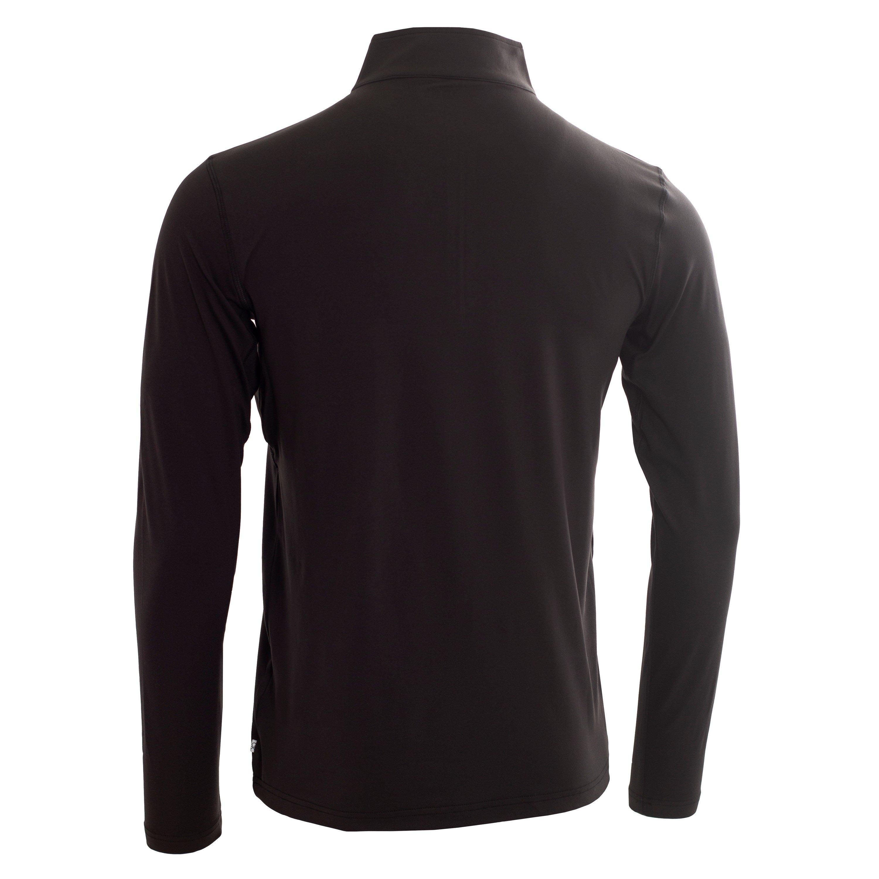Black - Calvin Klein Golf - CK Newport Zip Top - 2