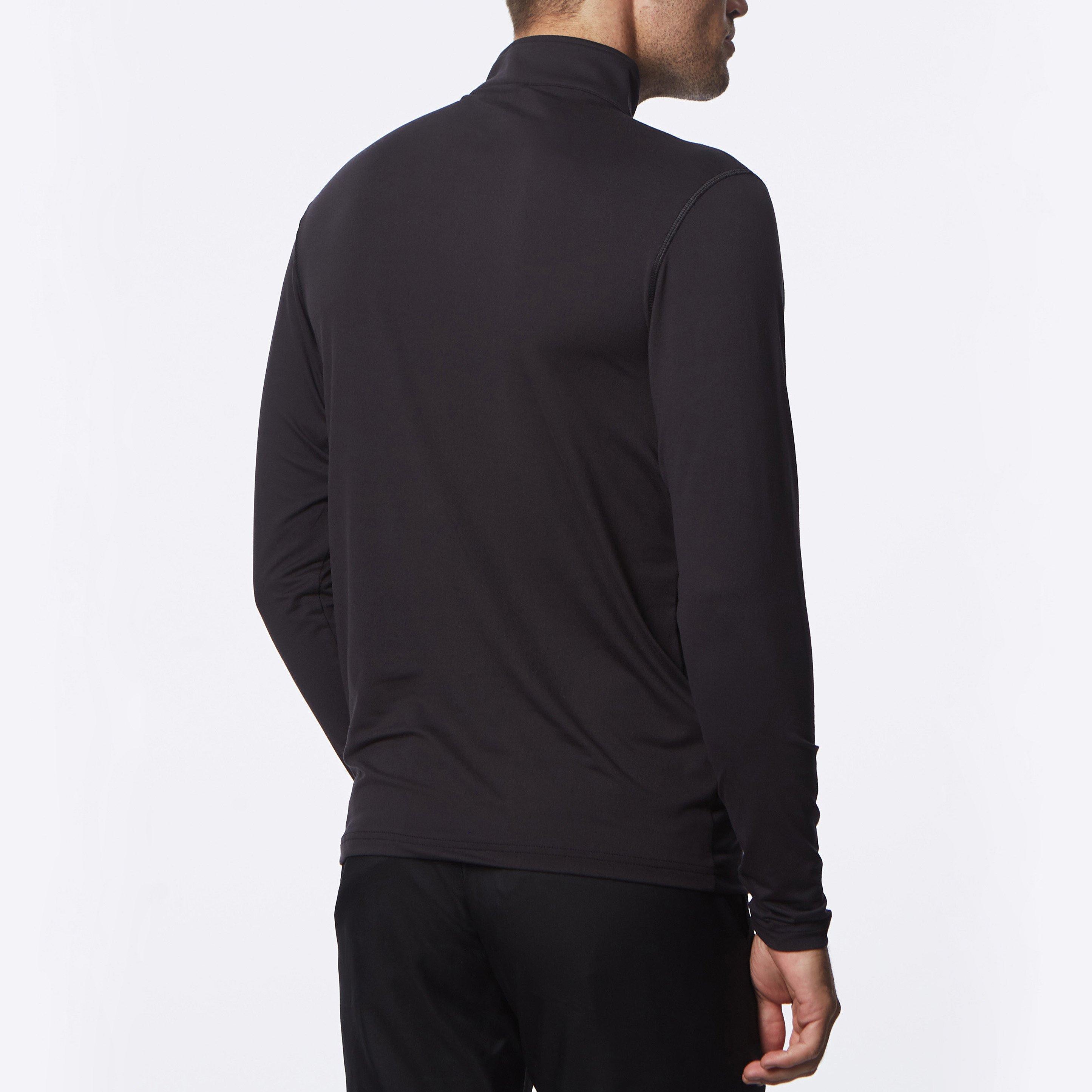 Black - Calvin Klein Golf - CK Newport Zip Top - 4