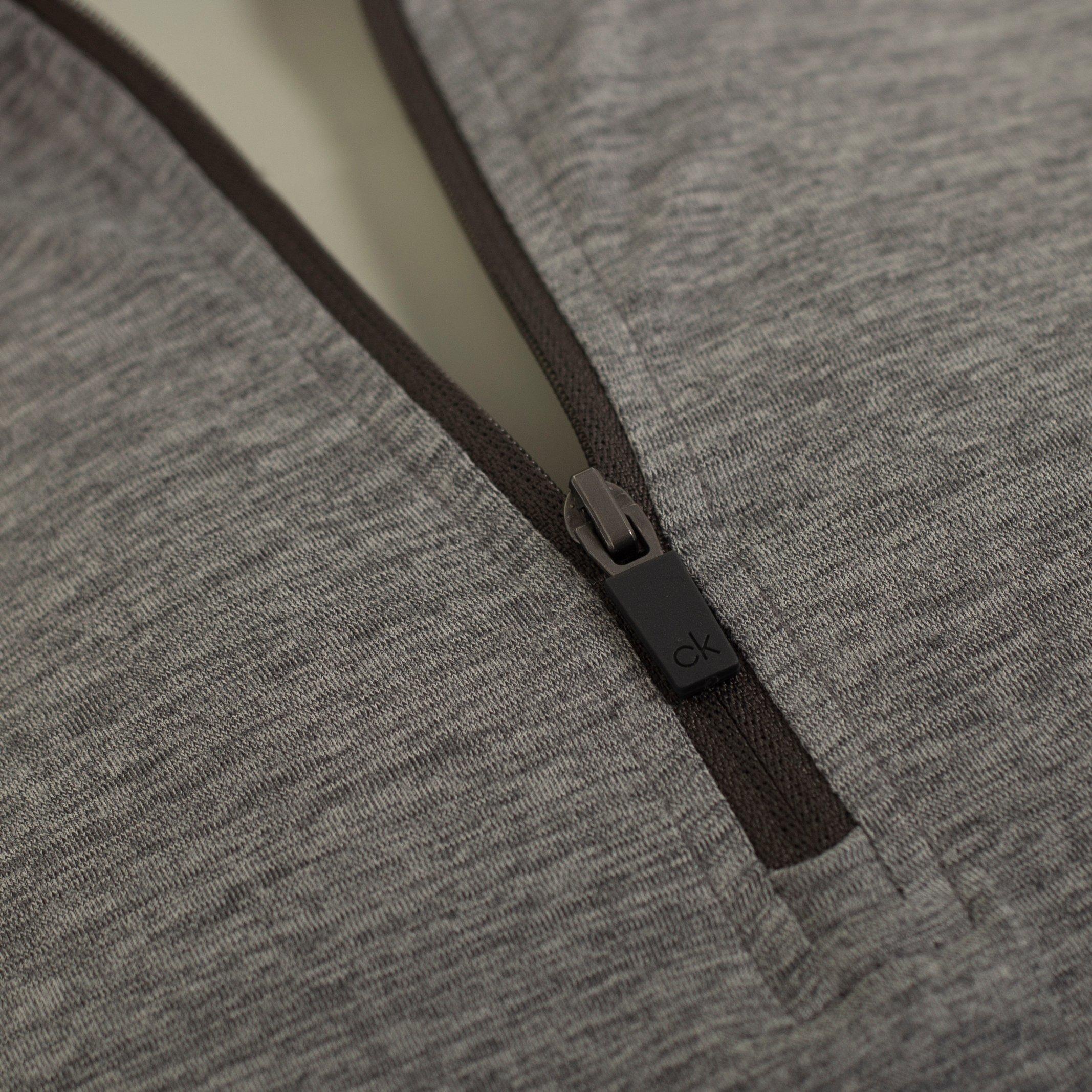 Silver - Calvin Klein Golf - CK Newport Zip Top - 6