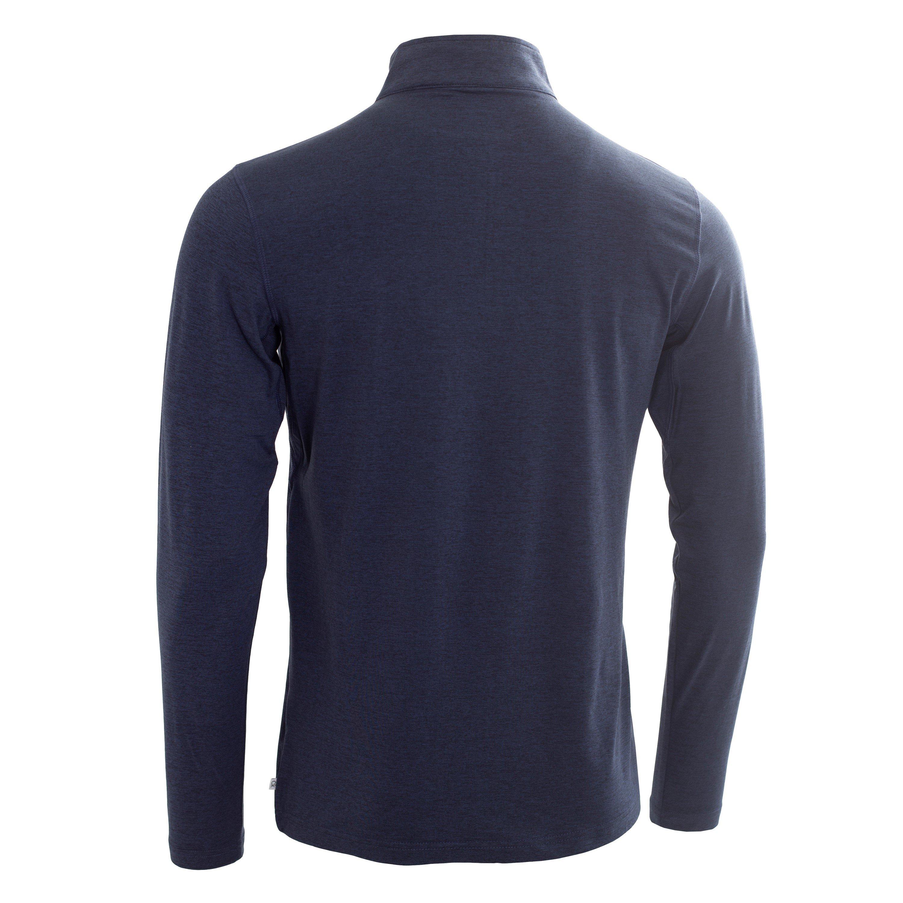 Navy Marl - Calvin Klein Golf - Newport Zip Top - 8