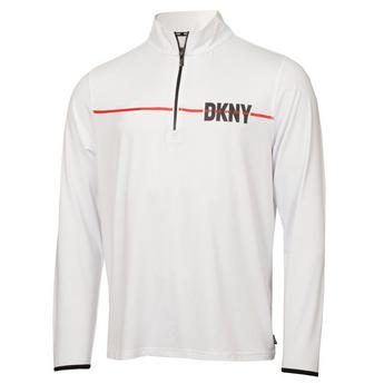 DKNY Golf plain t-shirt Arancione