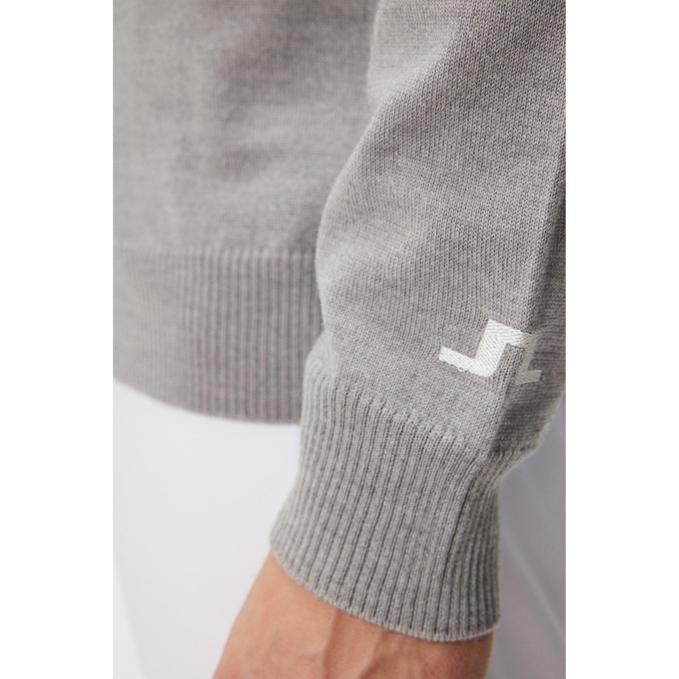 Light Grey Mel - J Lindeberg Golf - Crew Neck Jumper - 6