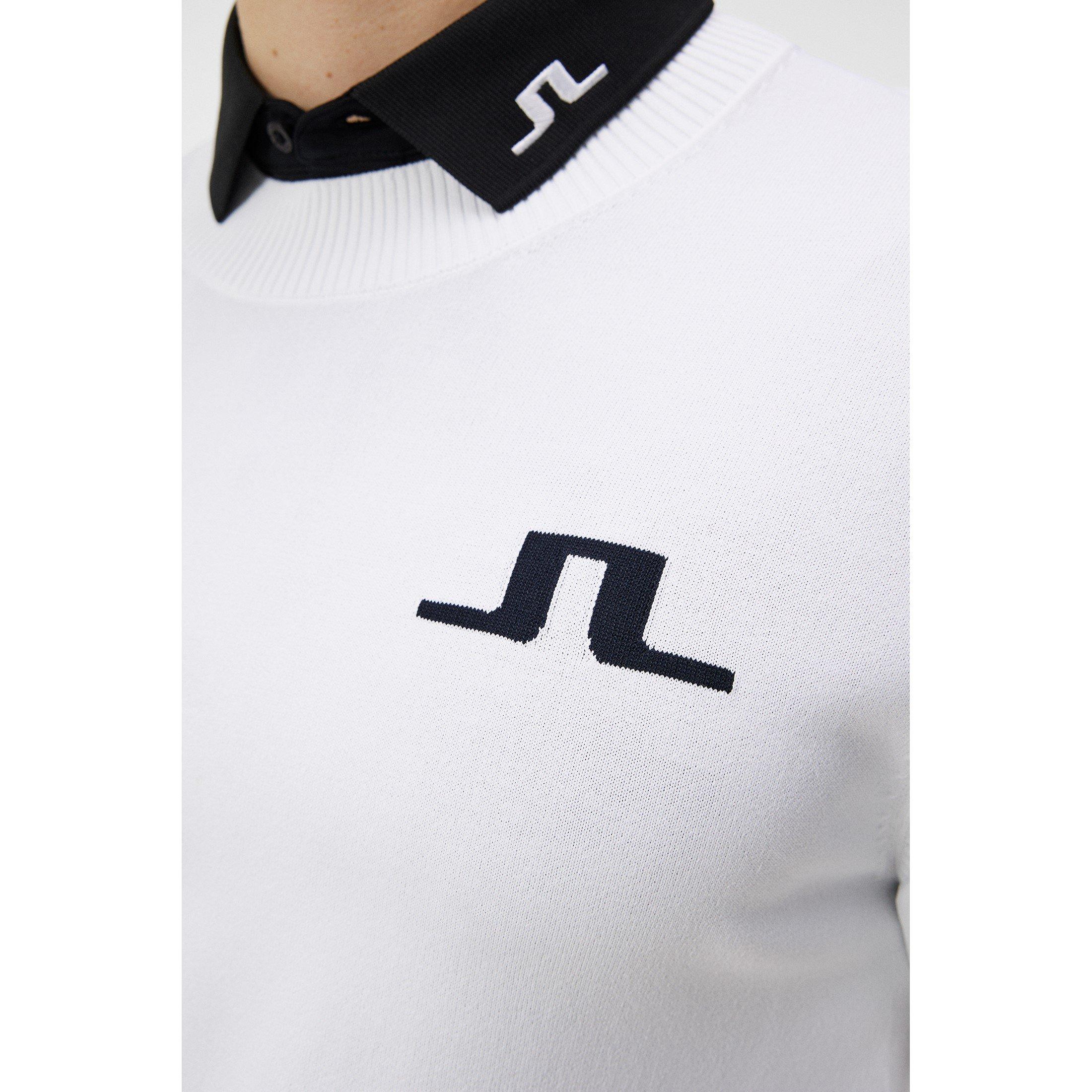 Weiß - J Lindeberg Golf - Gus Crew Neck Jumper - 6