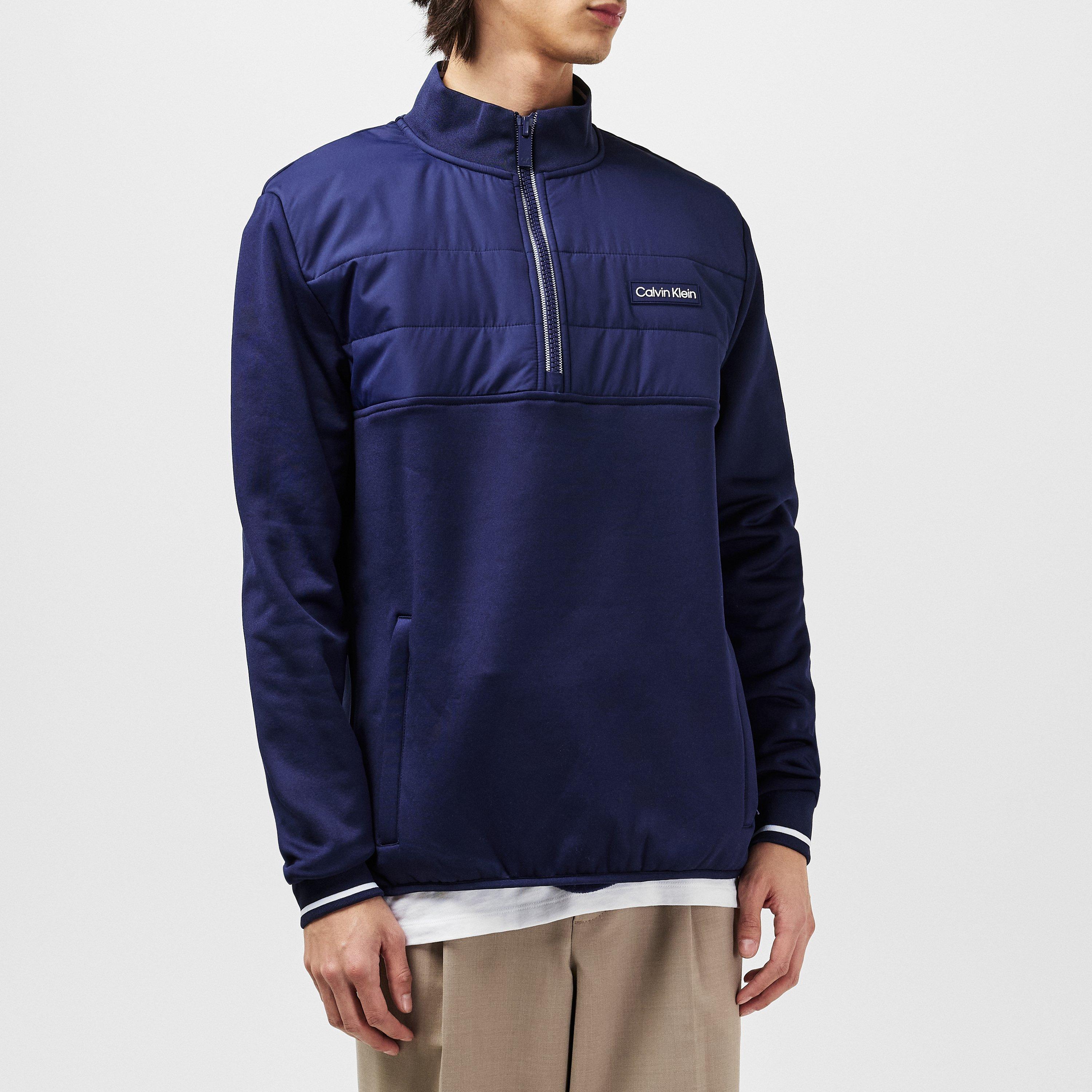 Aftenblå - Calvin Klein Golf - Baylor Creek Hybrid Half-Zip Jumper - 3