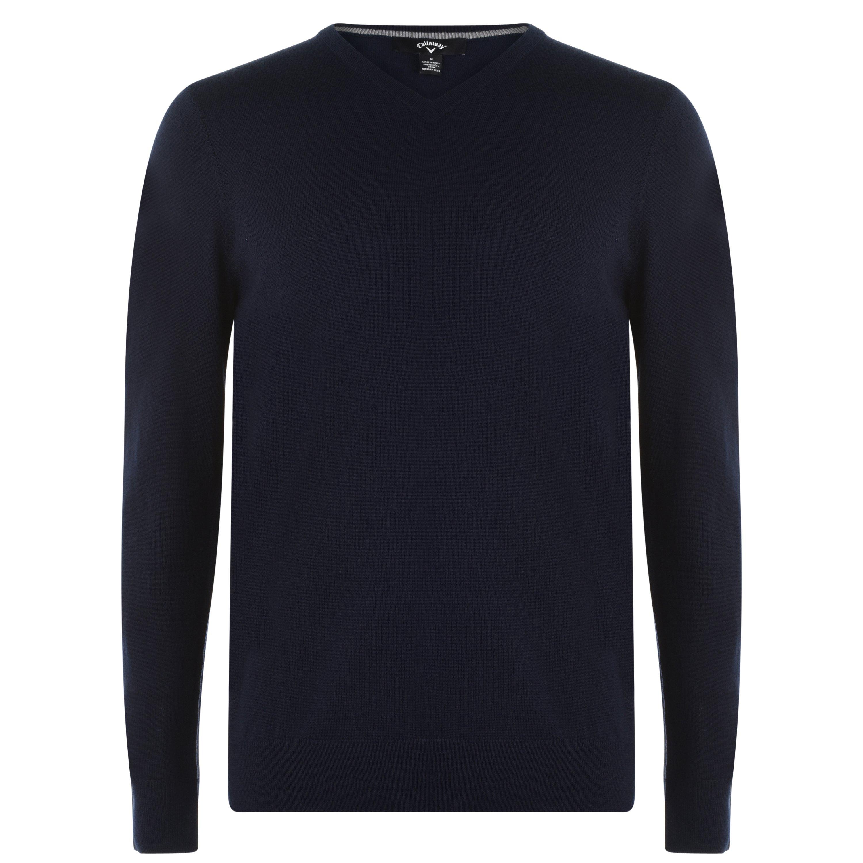 Pull Callaway Homme En Laine Mérinos Et Acrylique - Confort Thermique Et Style Golf - Fermeture Éclair