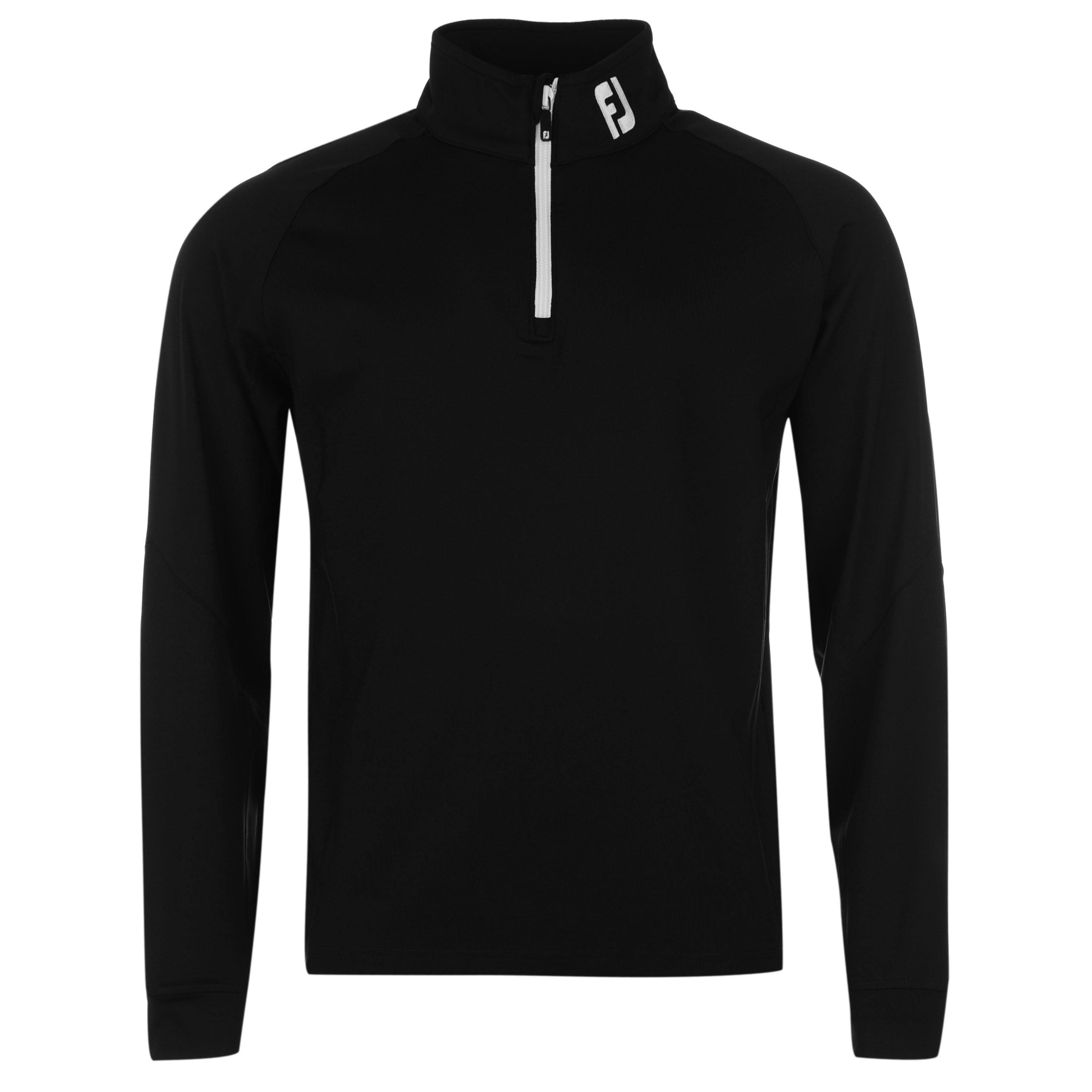 Negro - FootJoy - Chillout Pull Over Mens - 1