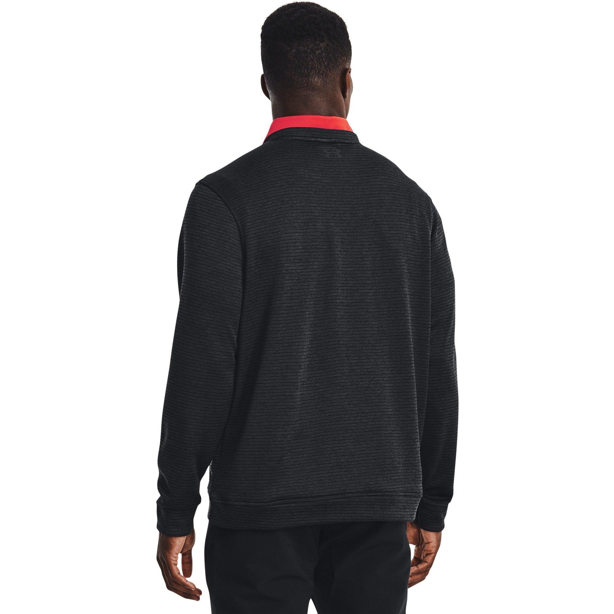 Black - Under Armour - Storm Sweater Fleece Top Mens - 4