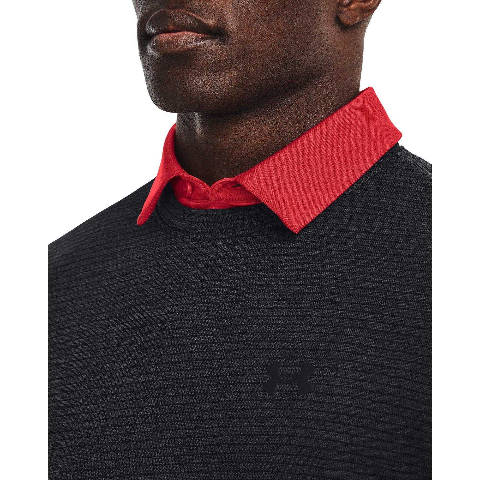 Black - Under Armour - Storm Sweater Fleece Top Mens - 5