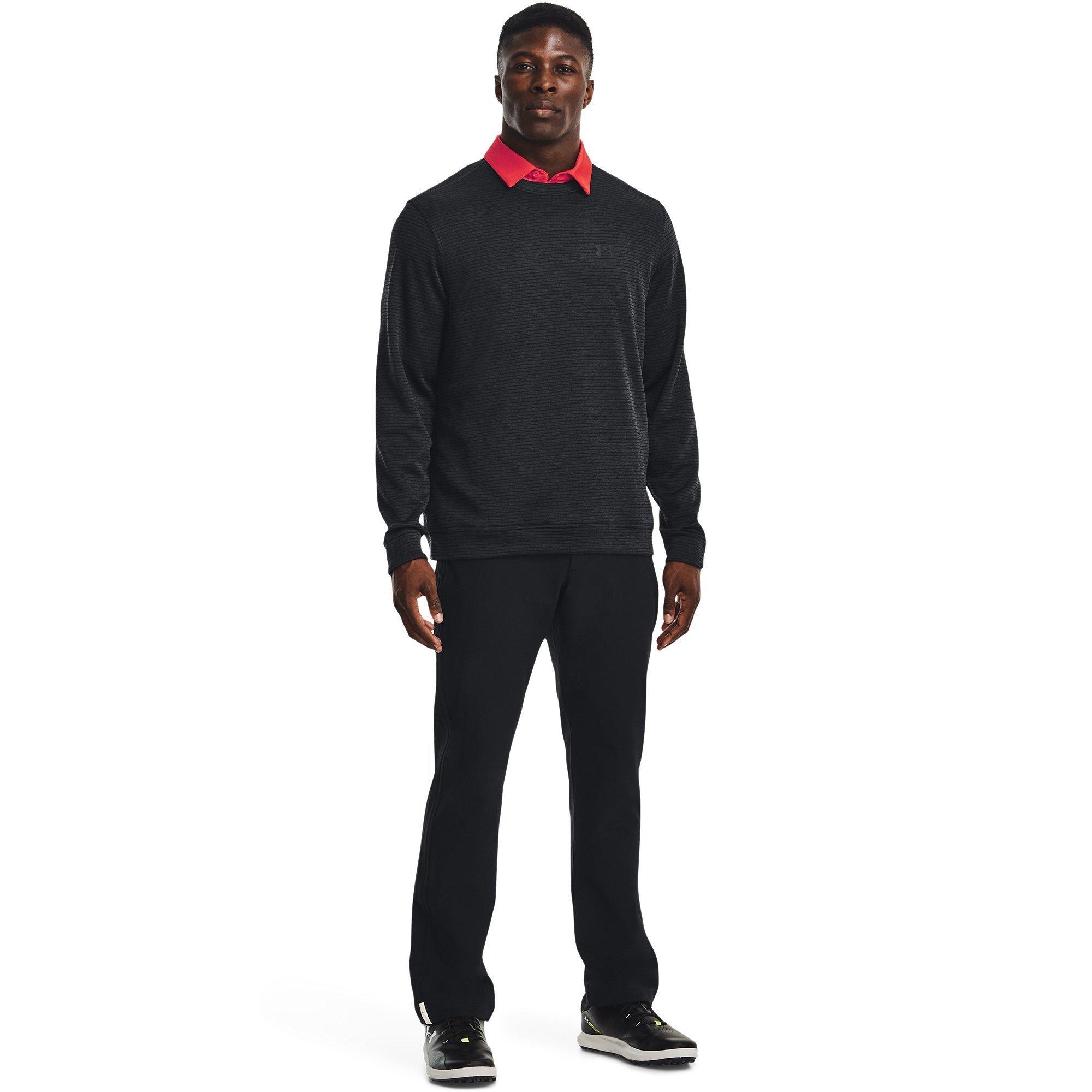 Black - Under Armour - Storm Sweater Fleece Top Mens - 7