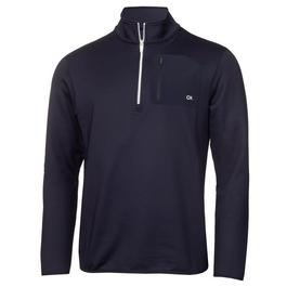 Calvin Klein Golf Delta Mid Layer Zip Top