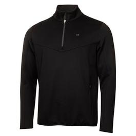 Calvin Klein Golf logo embroidered bomber jacket