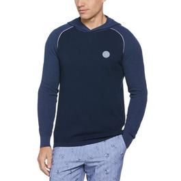 Original Penguin Golf PG Heritage Textured Knitted Crew Neck Jumper