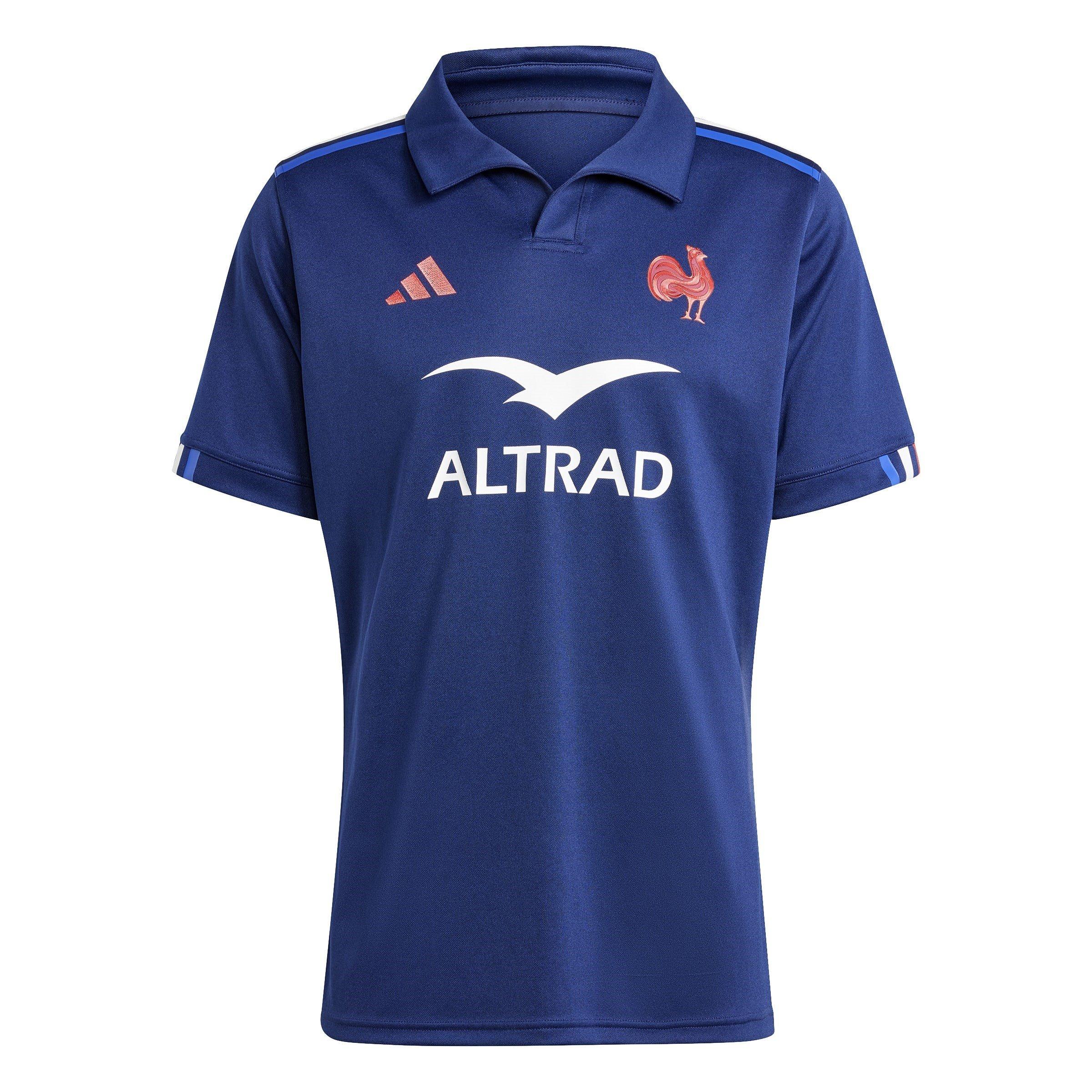 Bleu foncé - adidas - France Rugby Home Shirt 2024 Adults - 1