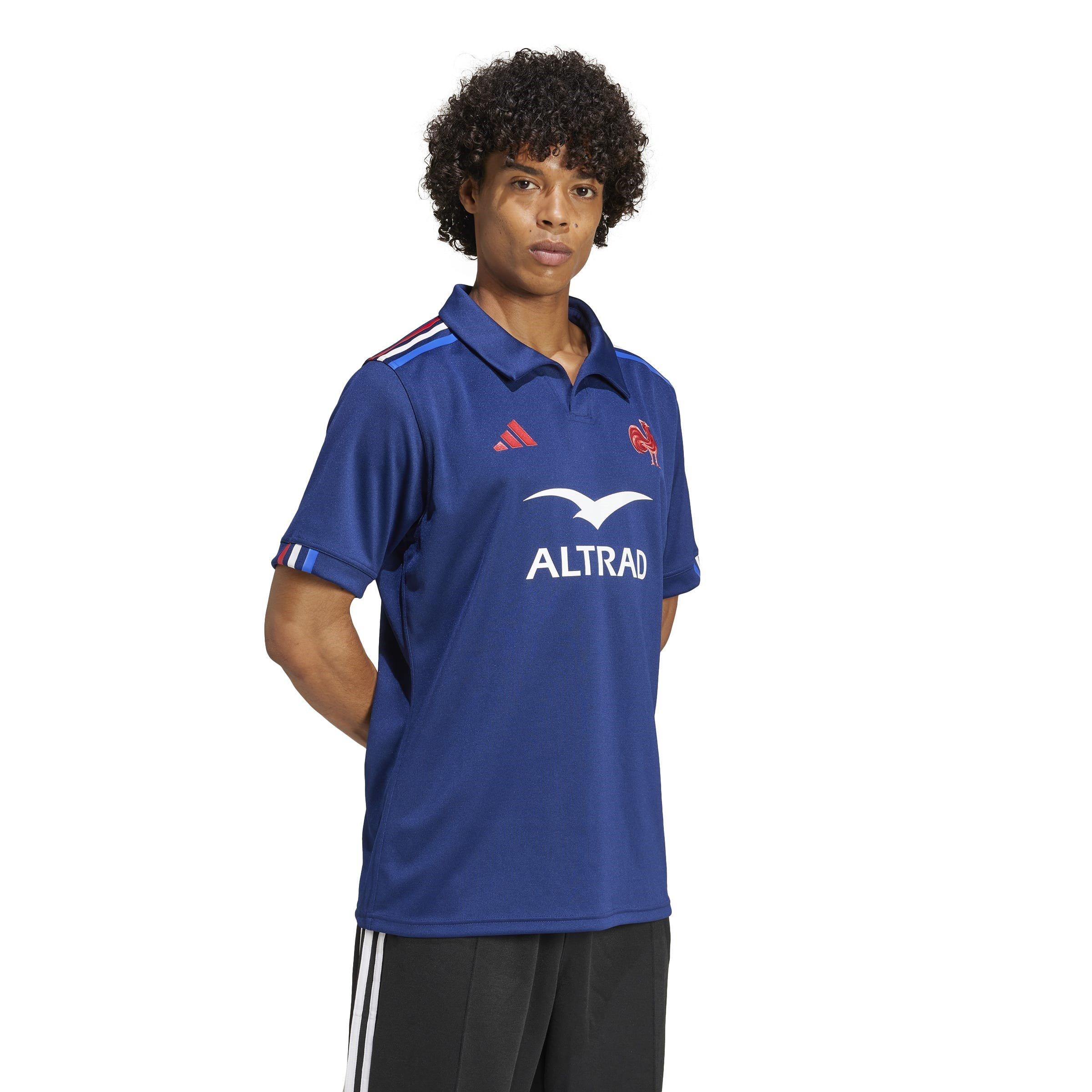 Azul oscuro - adidas - France Rugby Home Shirt 2024 Adults - 5