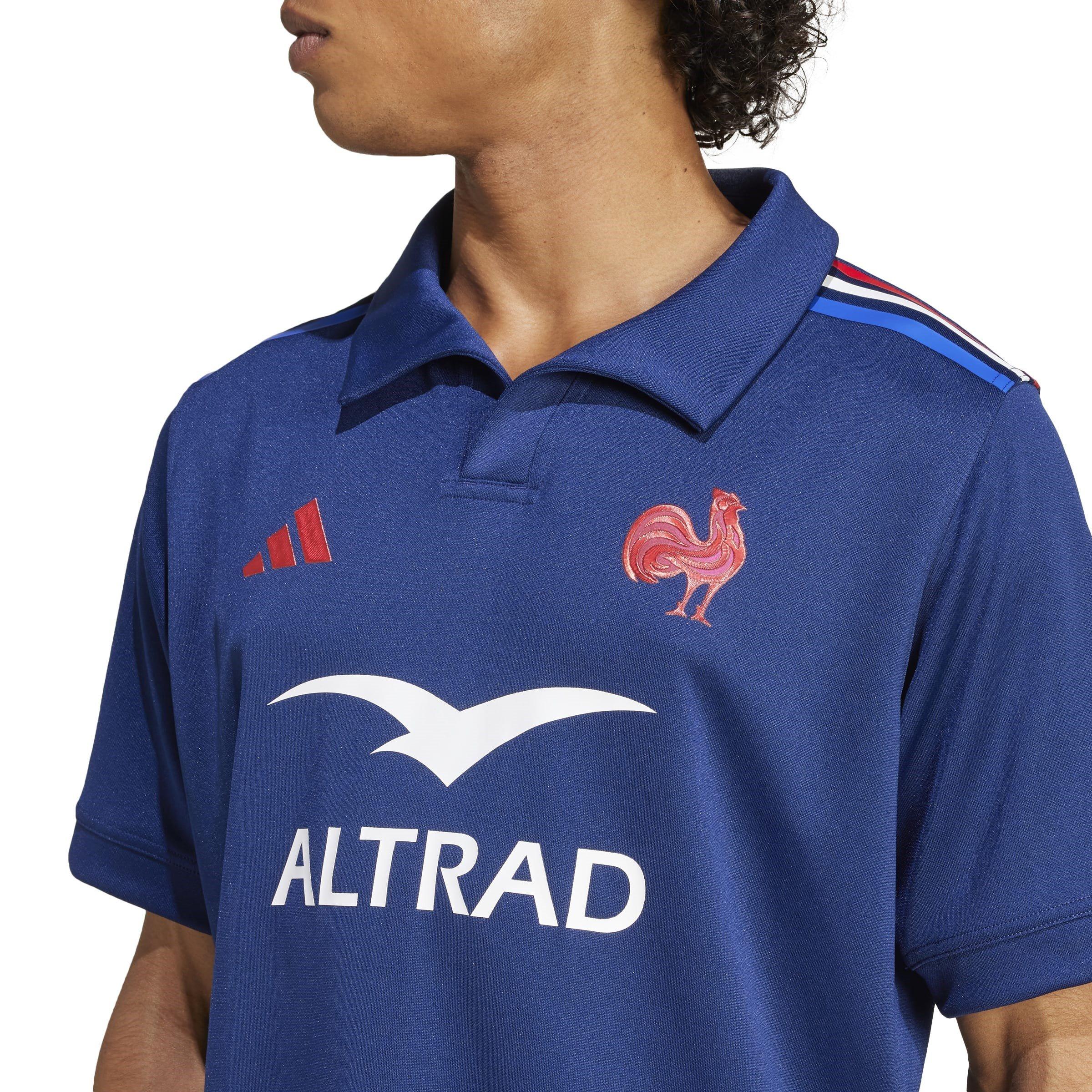 Azul oscuro - adidas - France Rugby Home Shirt 2024 Adults - 7