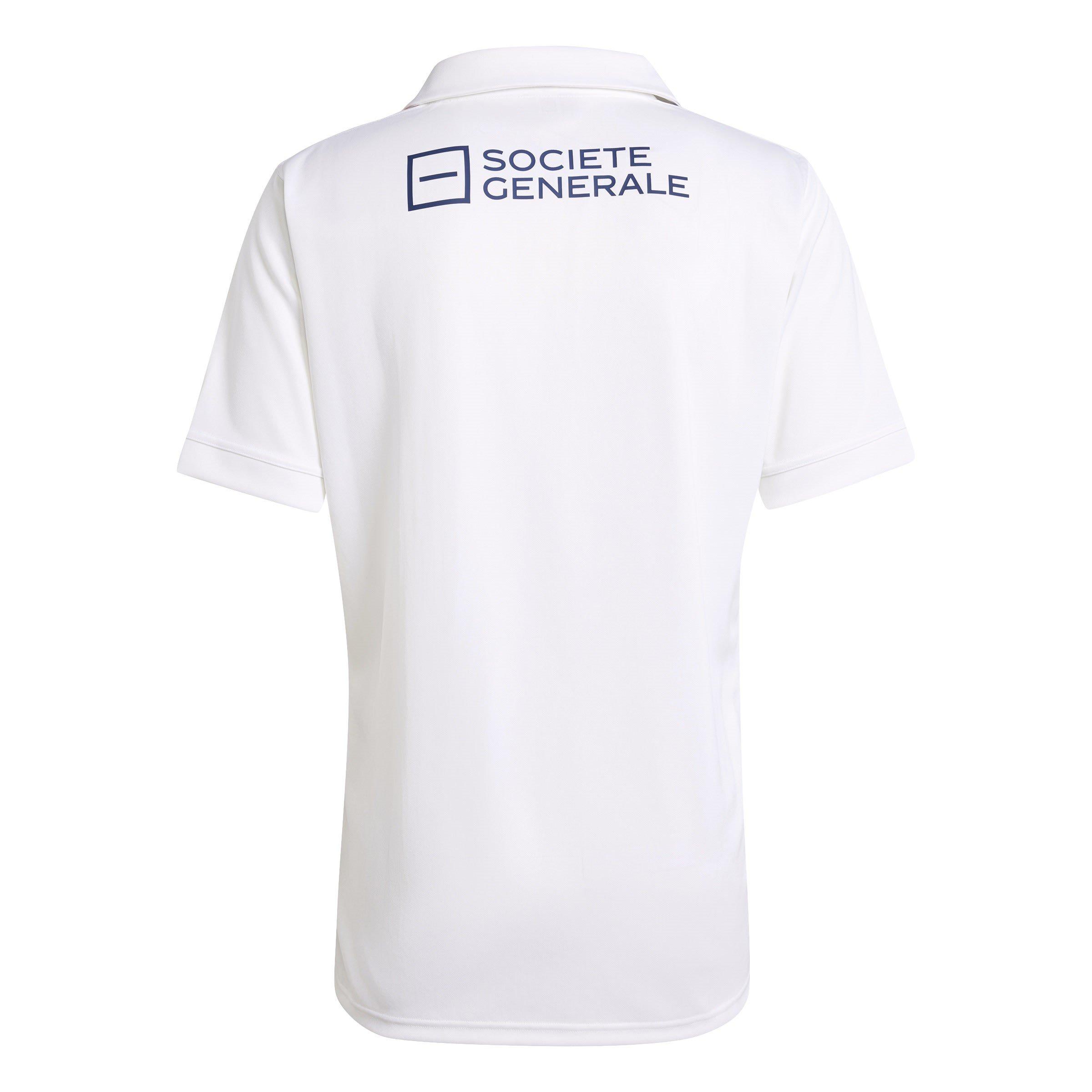 White - adidas - France Rugby Away Shirt 2024 Adults - 2