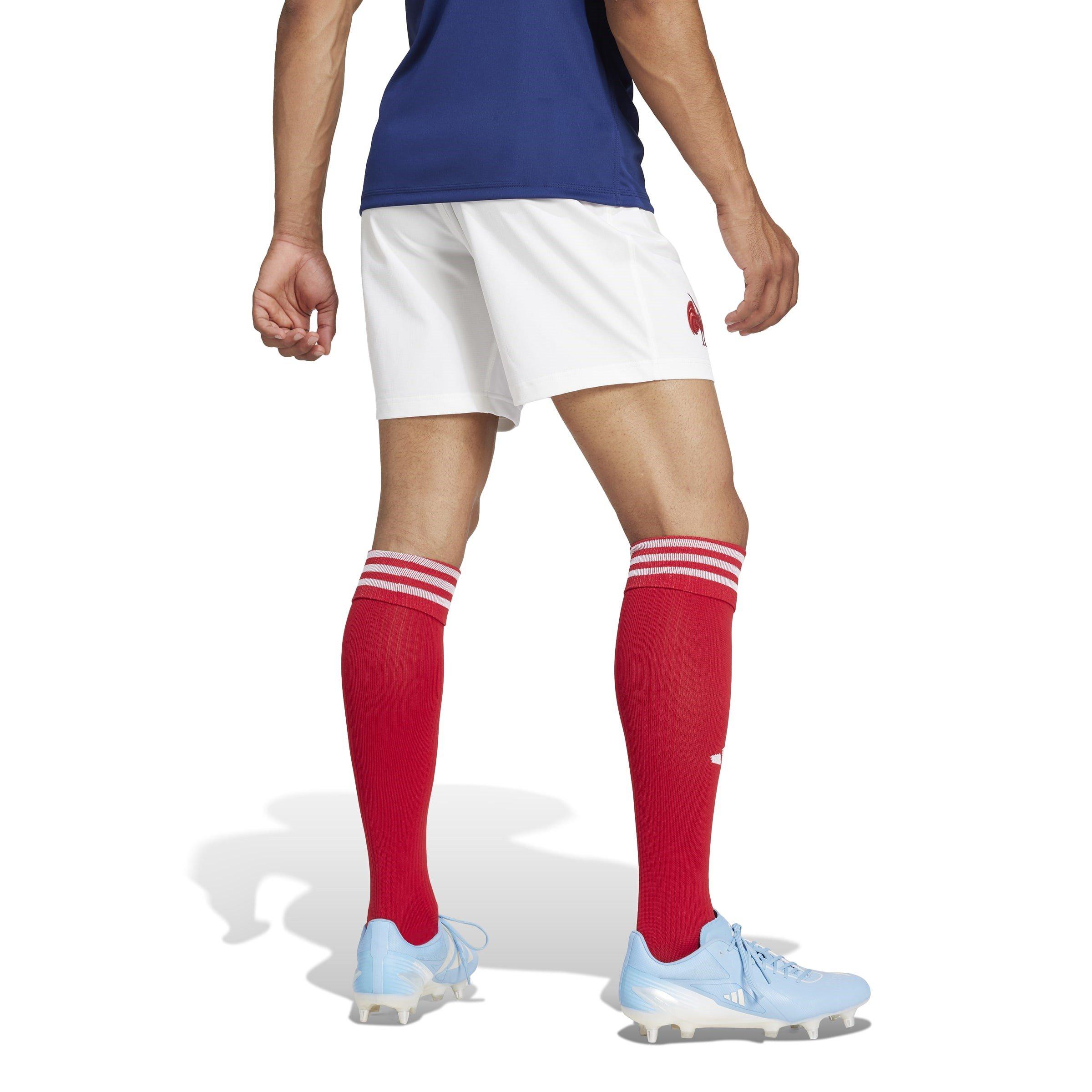 Blanco - adidas - France Rugby Home Shorts 2024 Adults - 3