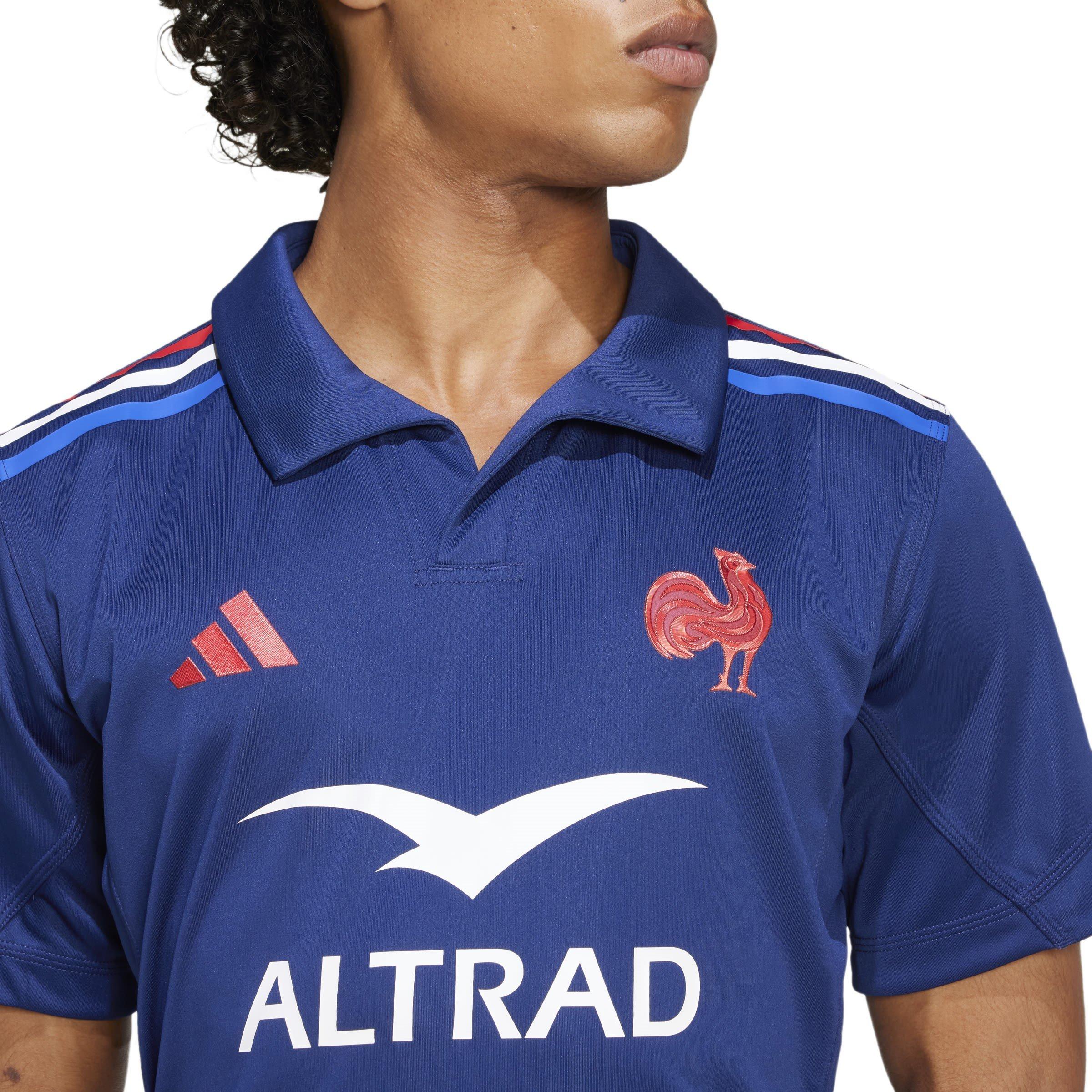 Dunkelblau - adidas - France Rugby Home Performance Shirt 2024 Adults - 5