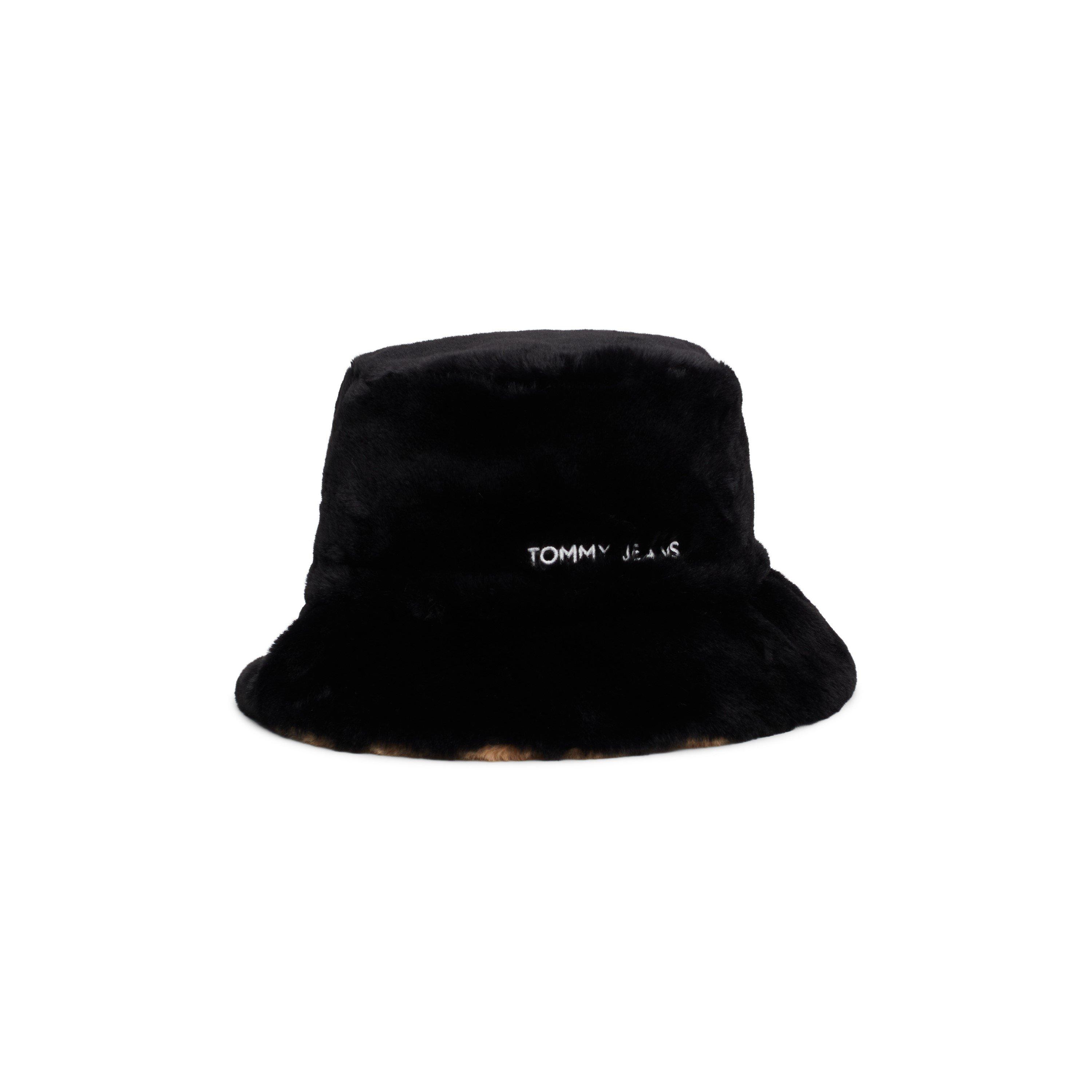 Noir/Marron - Tommy Jeans - Fur Bucket hat - 4