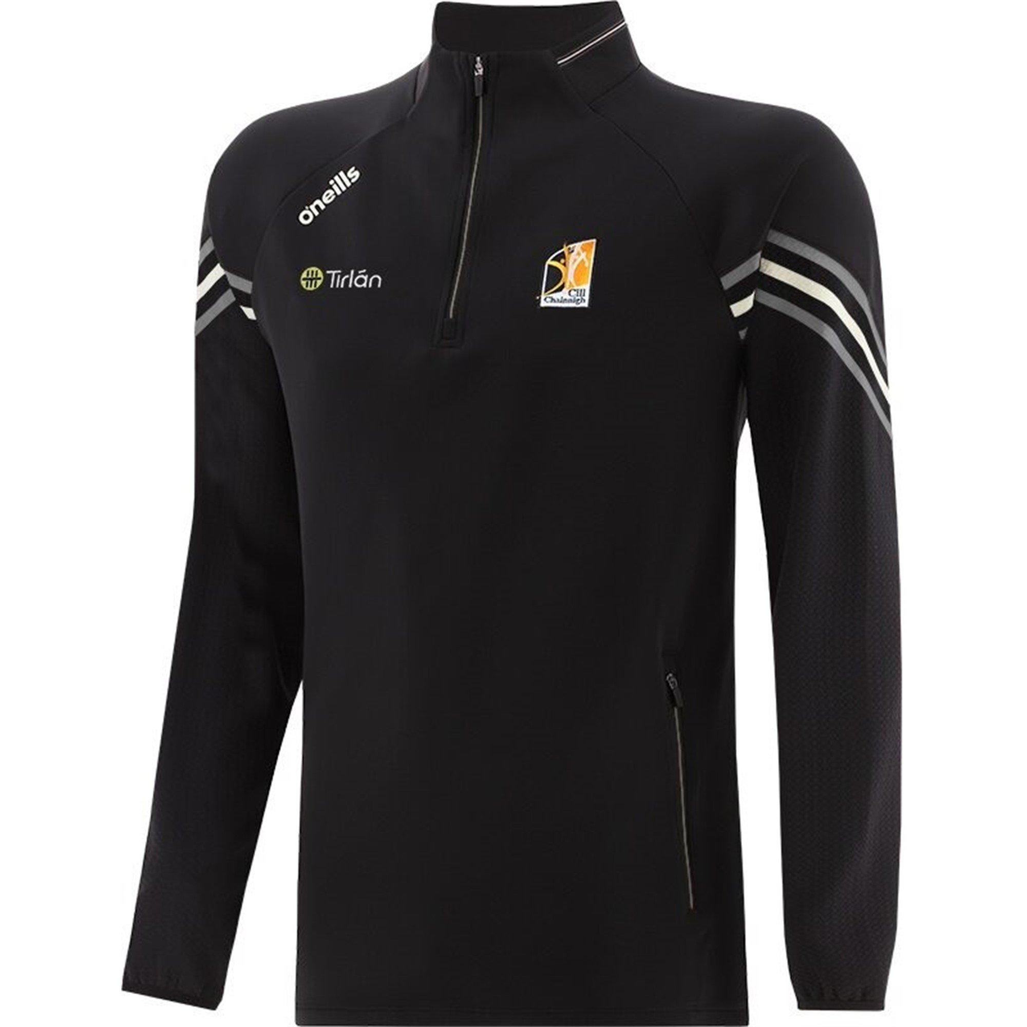 Blk/Alloy/Sand - ONeills - Kilkenny Weston Half Zip Hybrid Top Senior - 1