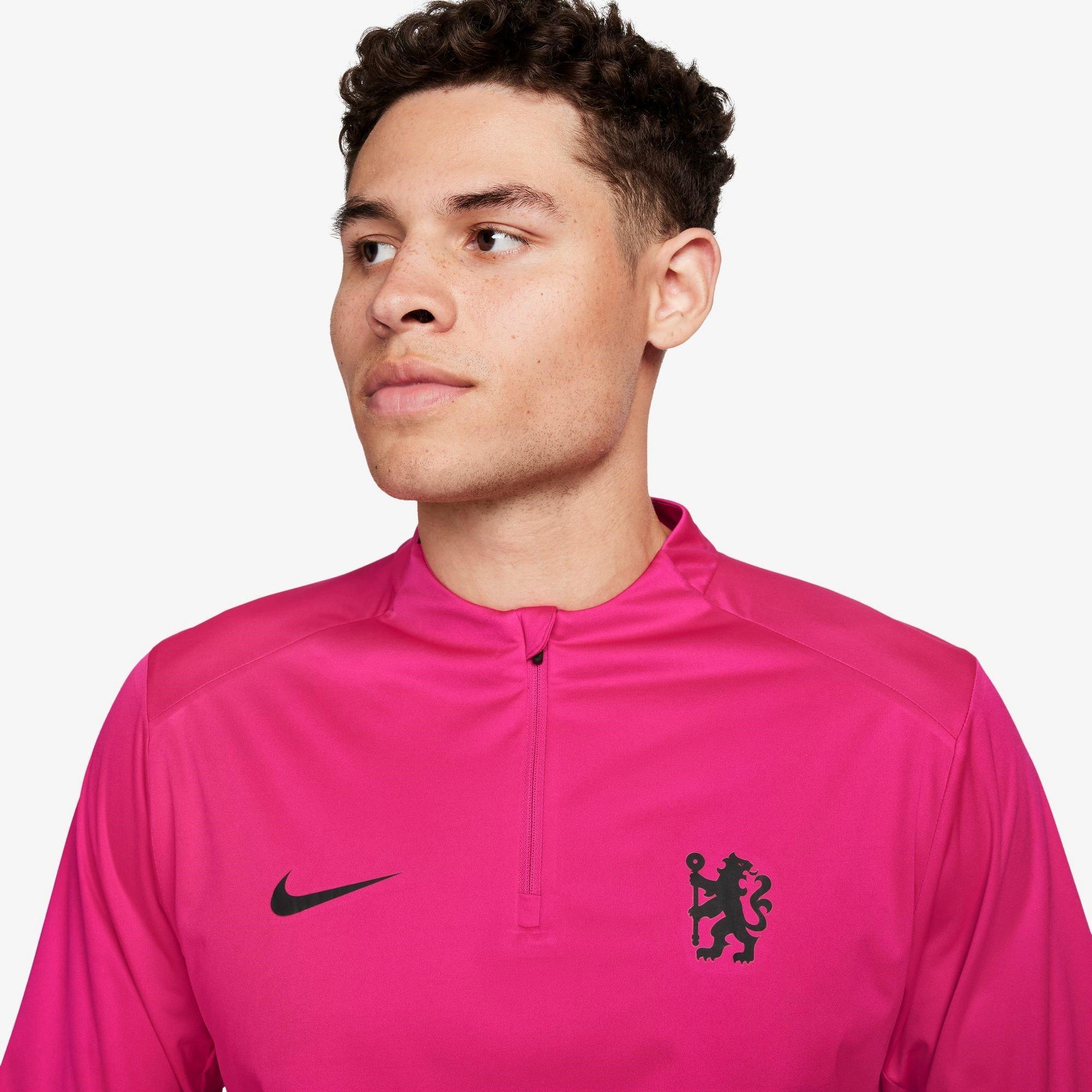 Nike Chelsea FC ピンク M スリムフィット Nike | Chelsea FC Storm-FIT Drill Top 2024 2025 Mens | Licensed