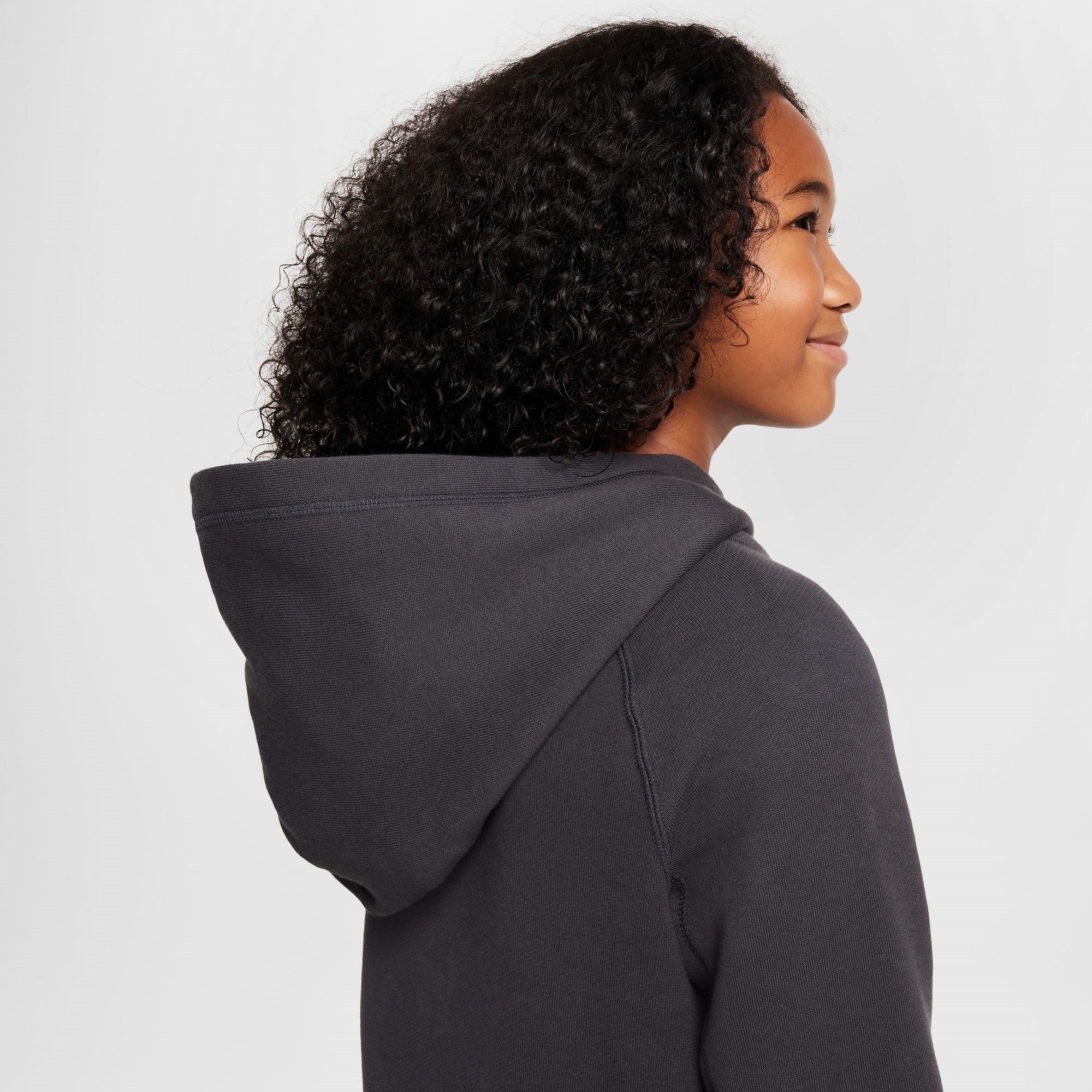 Anthracite/Pink - Nike - Chelsea Third Pullover Hoodie Juniors - 7