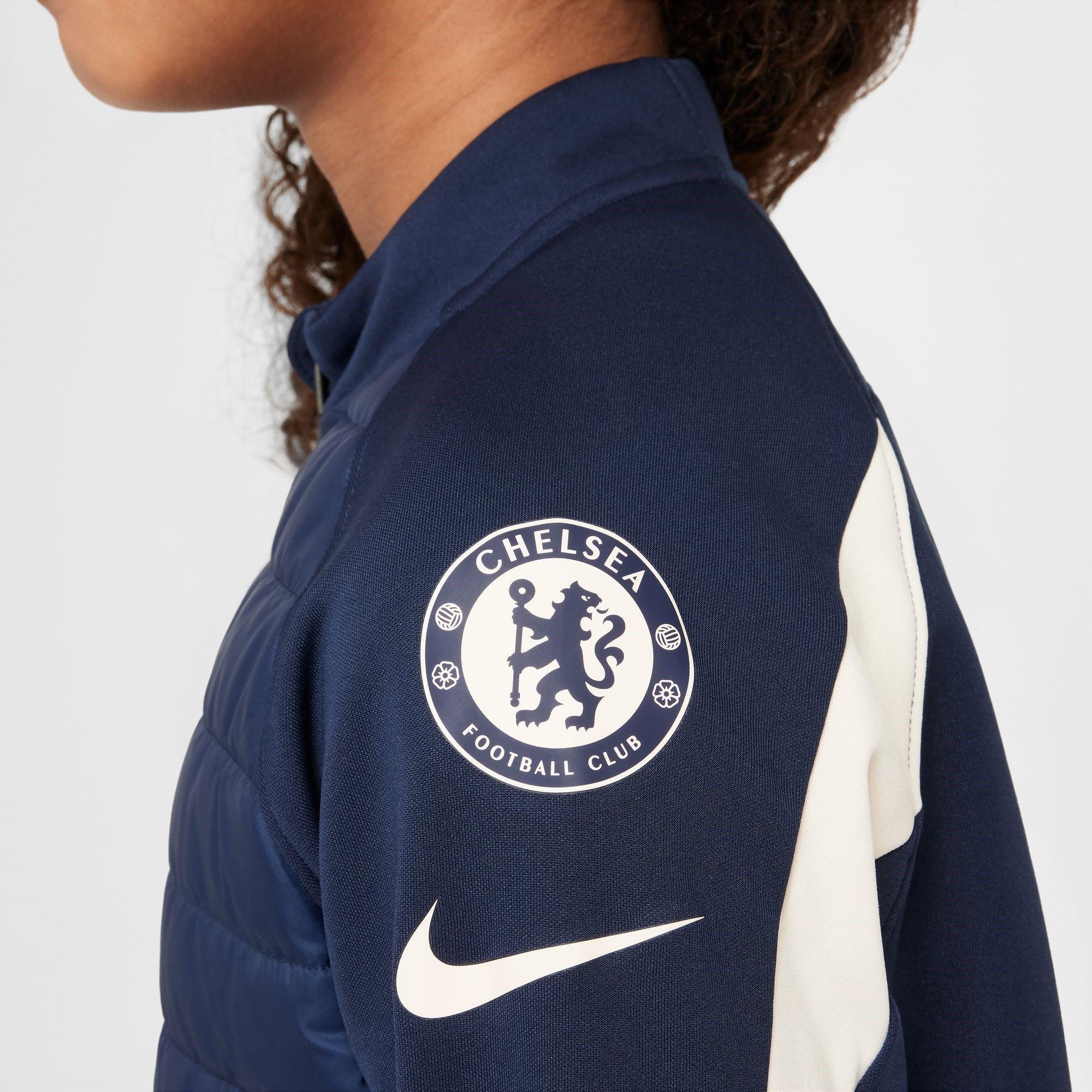 Obsidian/Guave - Nike - Chelsea Academy Winter Warmer Top Juniors - 4