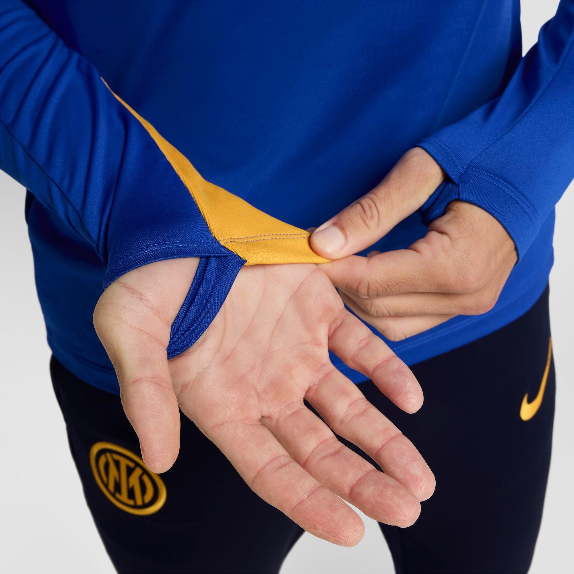 Azul/Oro de Lyon - Nike - Inter Milan Strike Third Drill Top Adults - 8