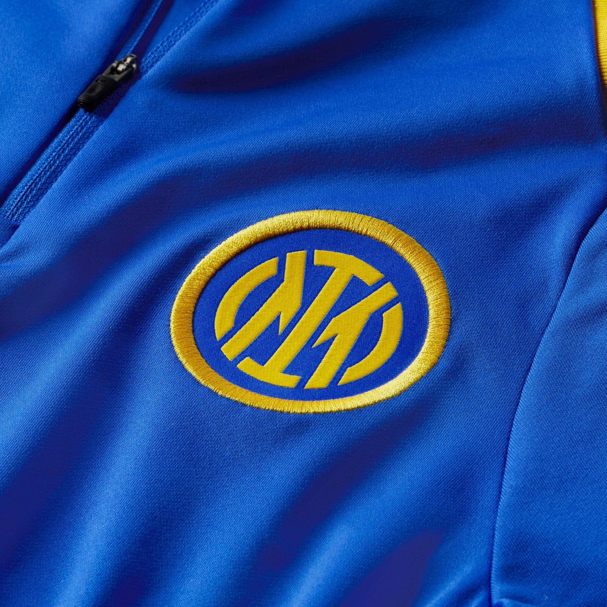 Azul/Oro de Lyon - Nike - Inter Milan Strike Third Drill Top Adults - 10