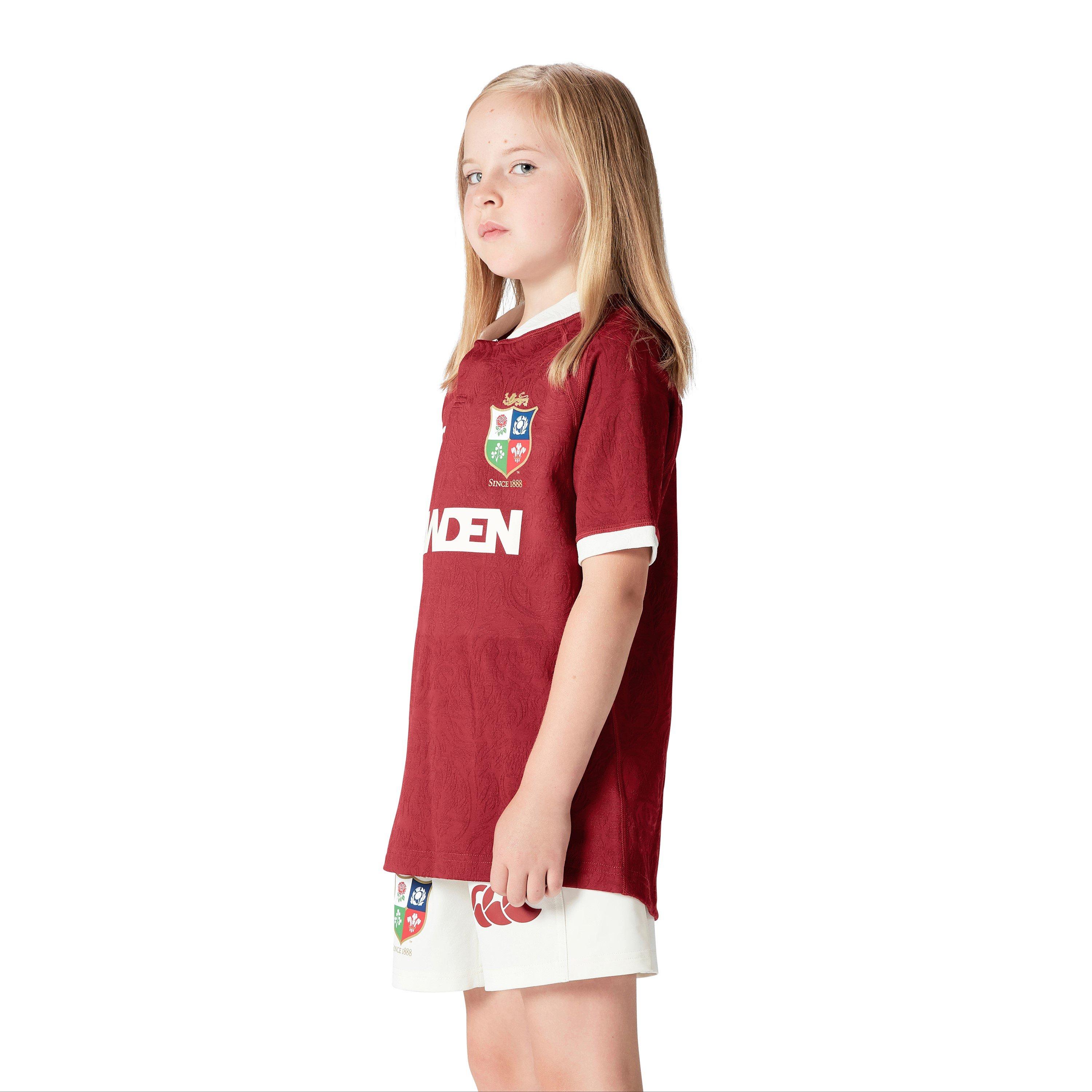 Rød Dahlia - Canterbury - British and Irish Lions 2025 Shirt Juniors - 4