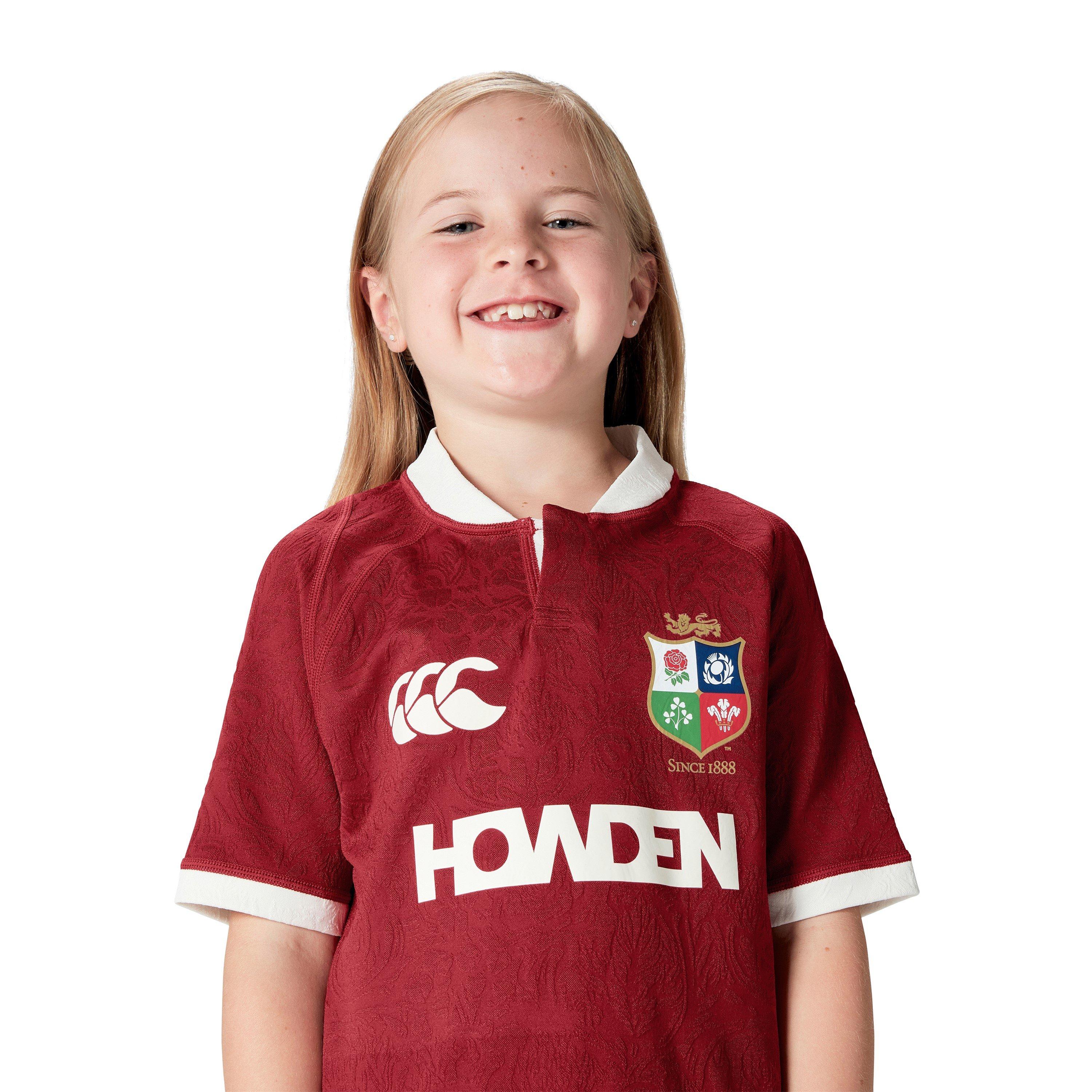 Rød Dahlia - Canterbury - British and Irish Lions 2025 Shirt Juniors - 10