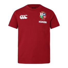 Canterbury British and Irish Lions 2024 Cotton T Shirt Juniors