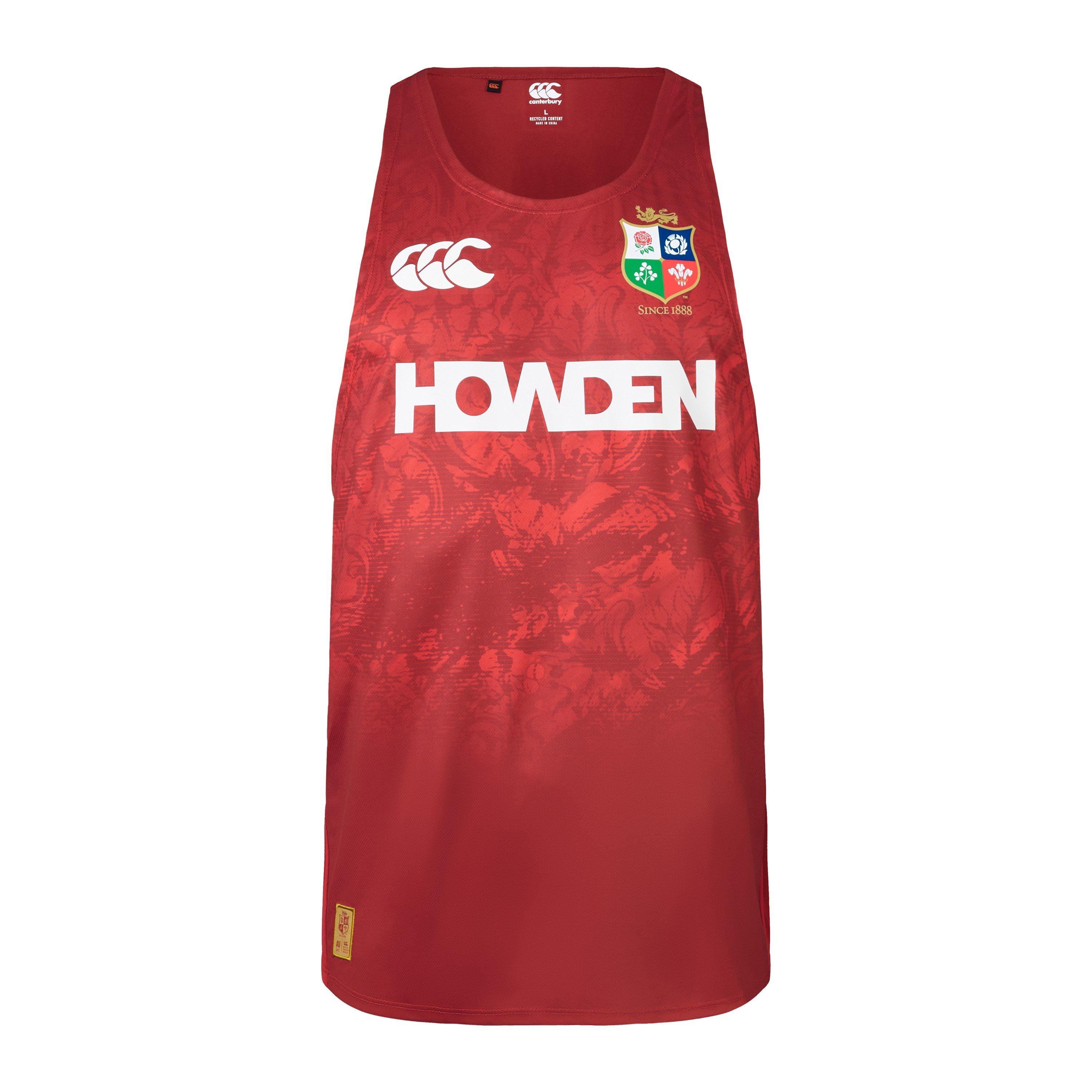 Rode Dahlia - Canterbury - British and Irish Lions 2024 Training Singlet Adults - 1