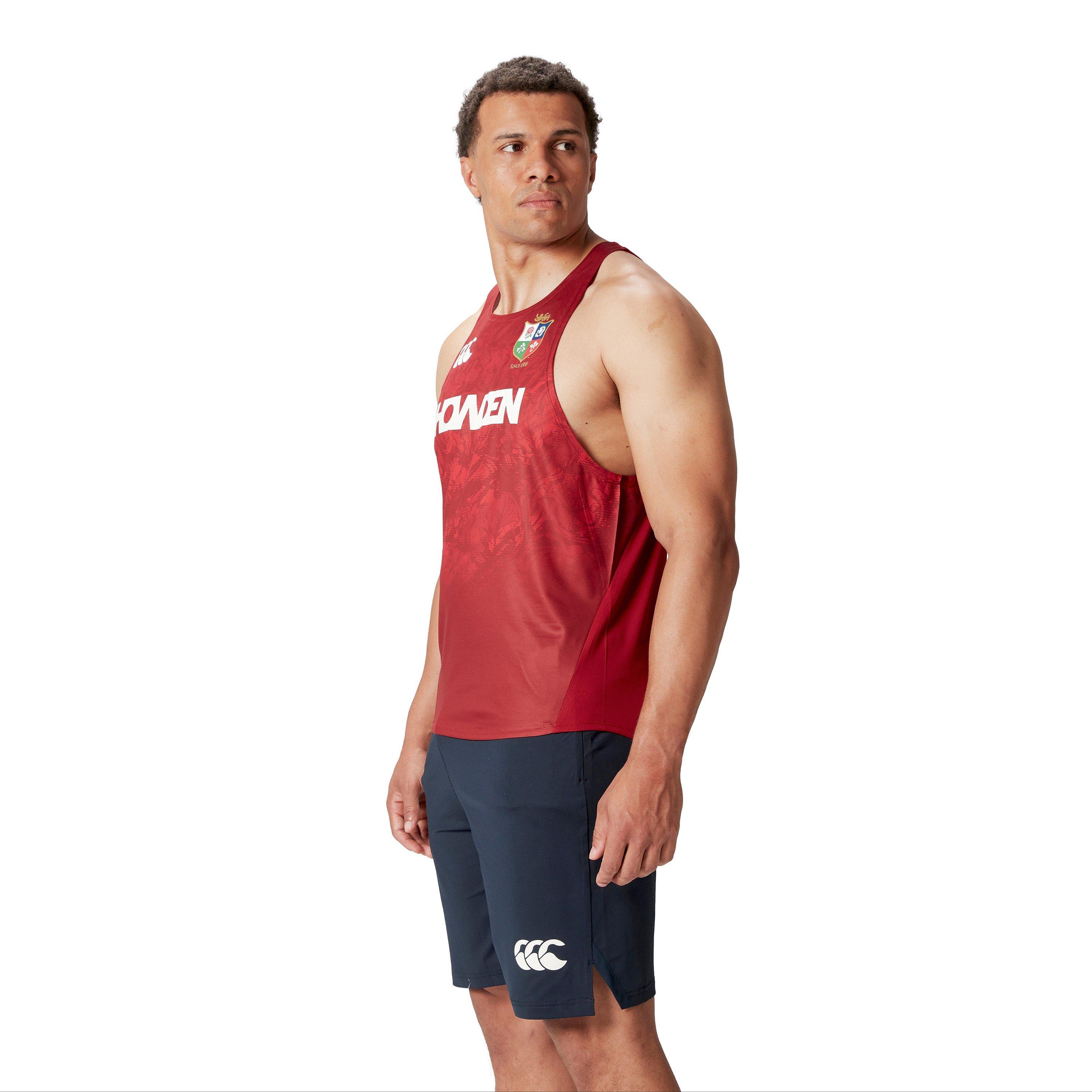 Rode Dahlia - Canterbury - British and Irish Lions 2024 Training Singlet Adults - 4