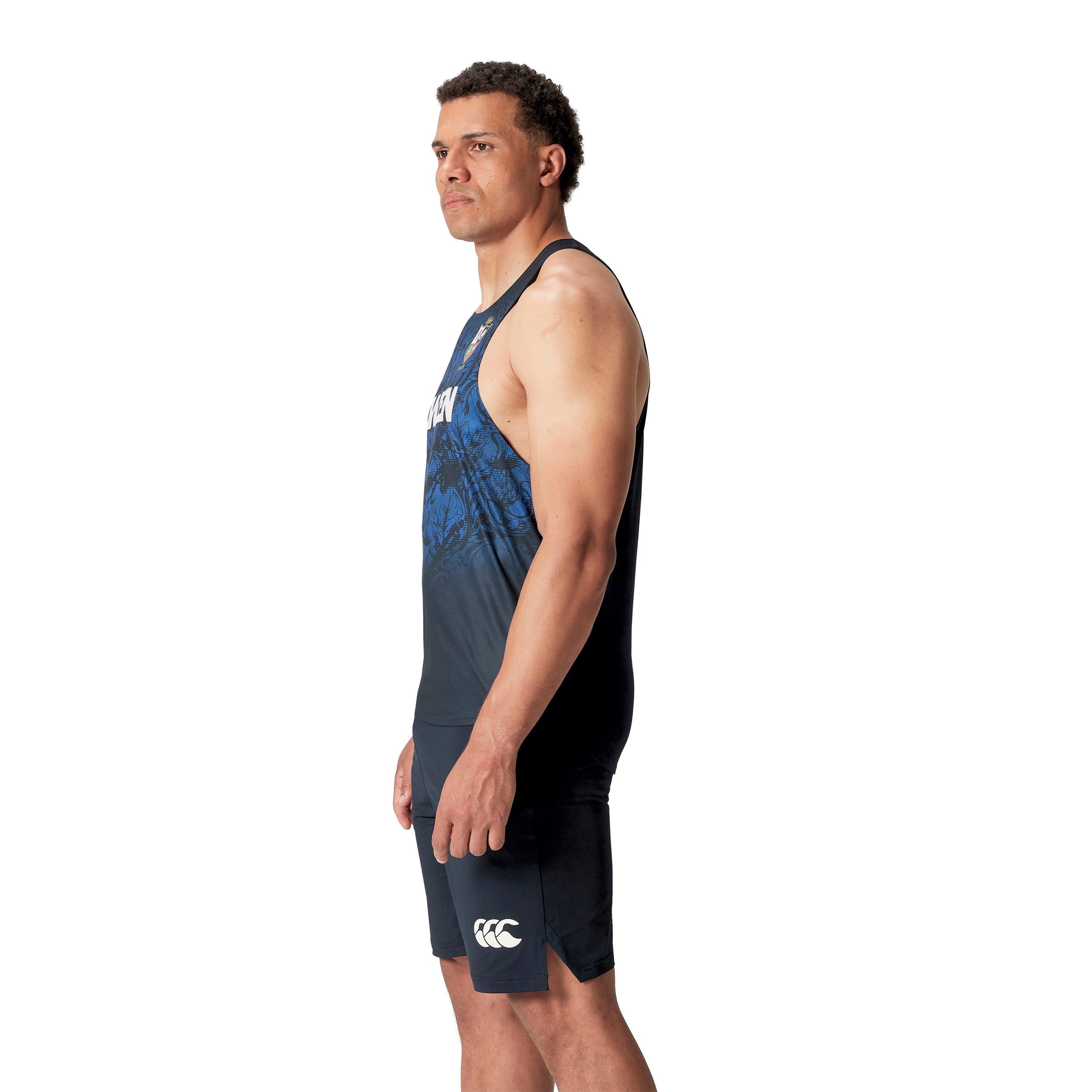 Donker saffier - Canterbury - British and Irish Lions 2024 Training Singlet Adults - 5