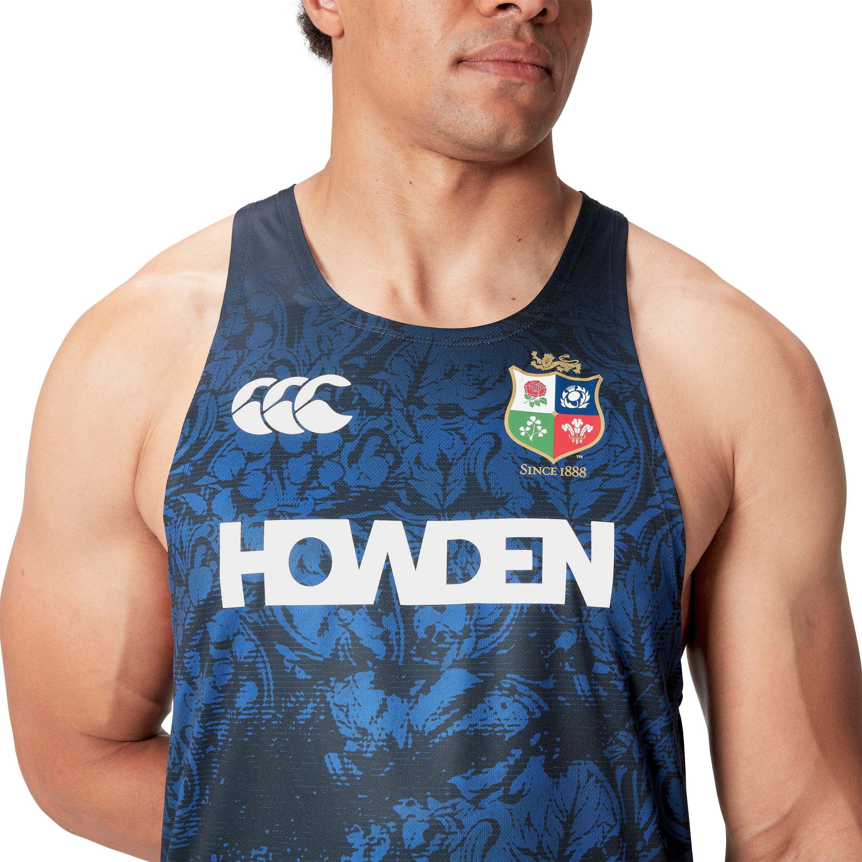 Donker saffier - Canterbury - British and Irish Lions 2024 Training Singlet Adults - 10