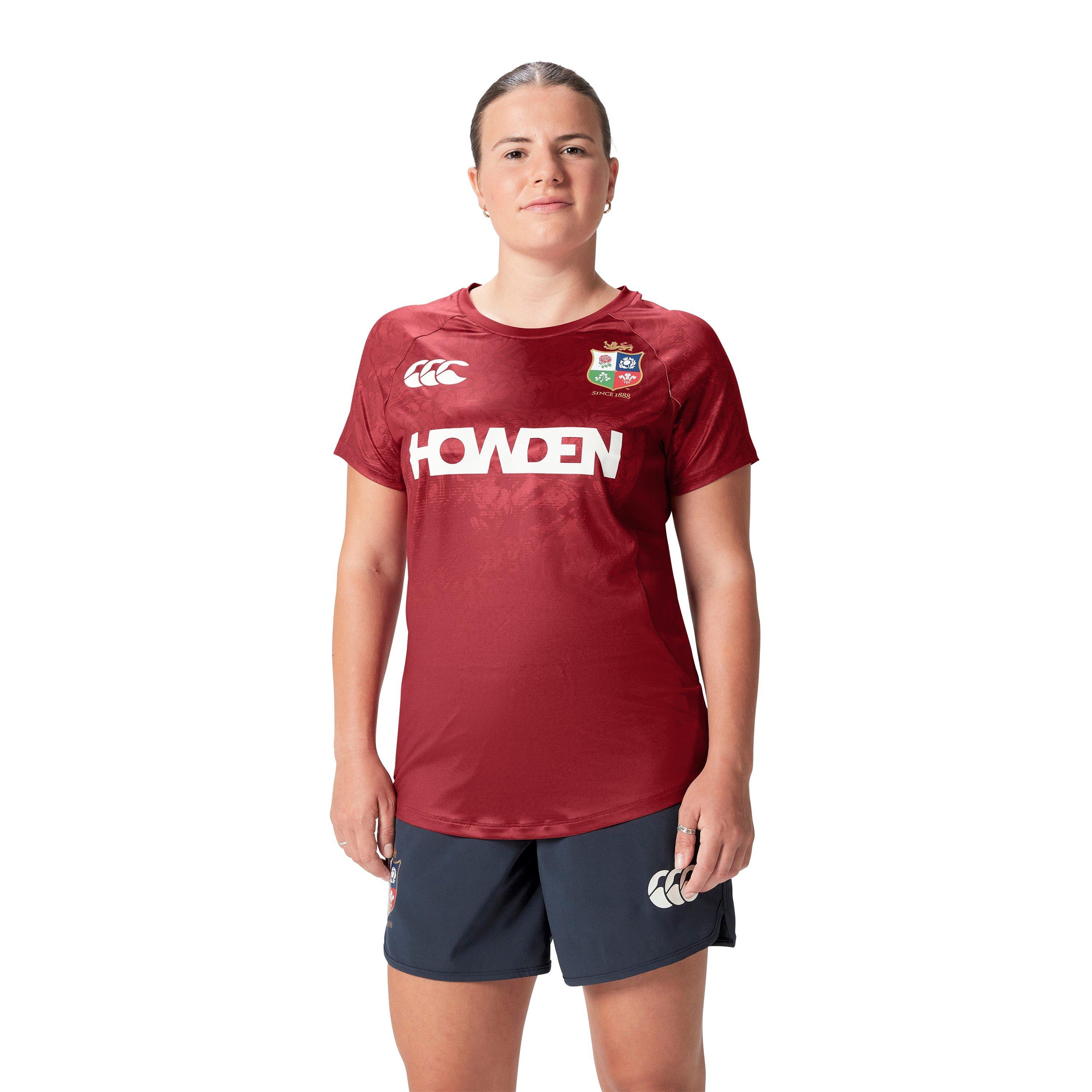 Red Dahlia - Canterbury - British and Irish Lions 2024 Superlight Training T-Shirt Womens - 2