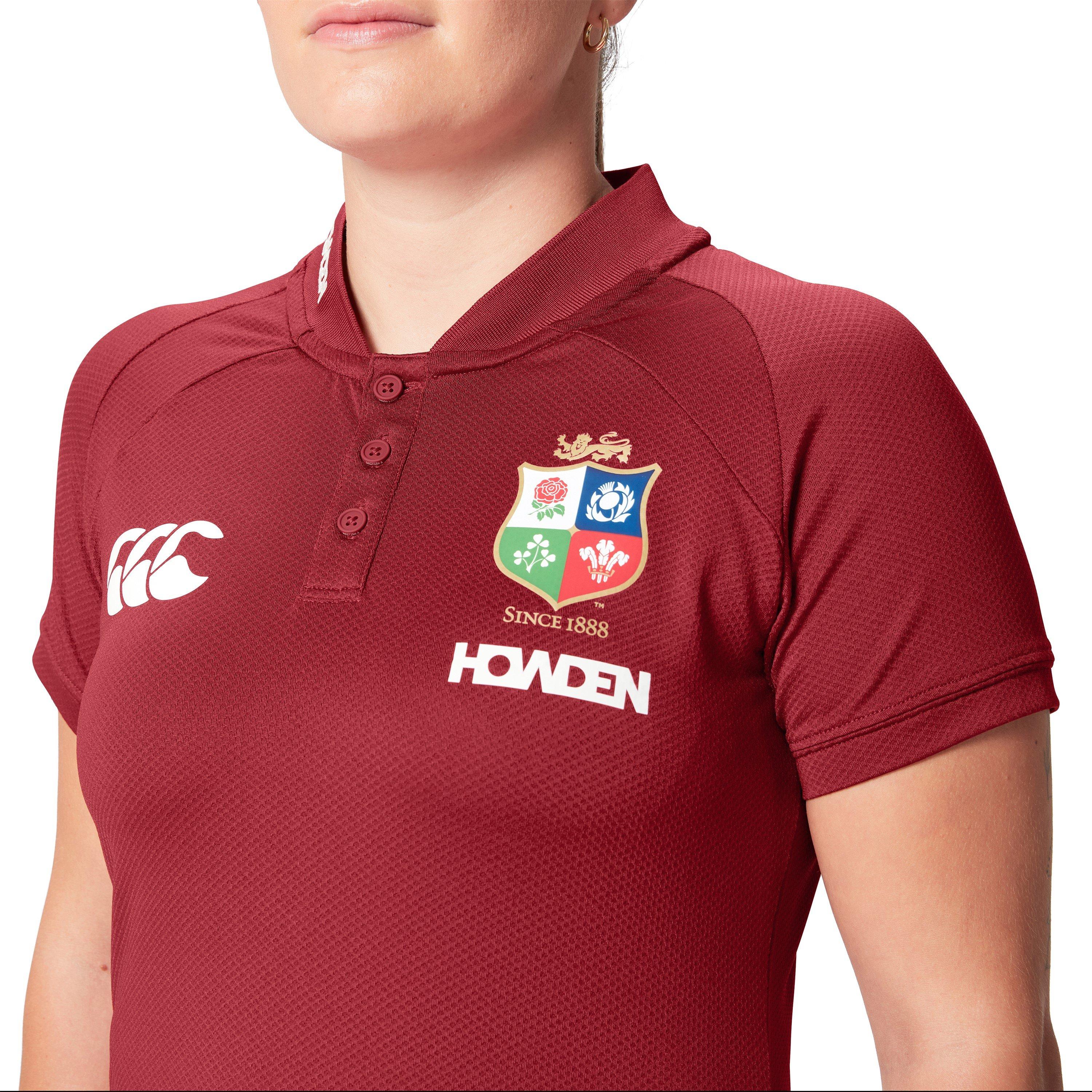 Red Dahlia - Canterbury - British & Irish Lions Polo Shirt 2025 Womens - 8
