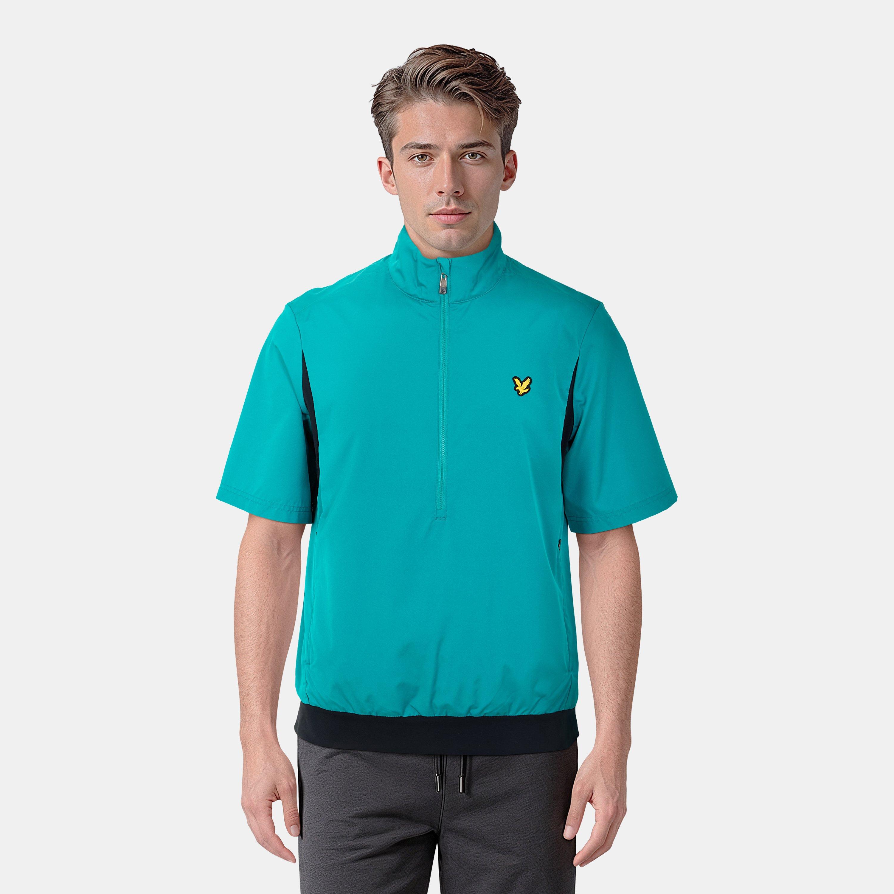Teal Green - Lyle and Scott - Men's Golf Waterproof Jacket - 3