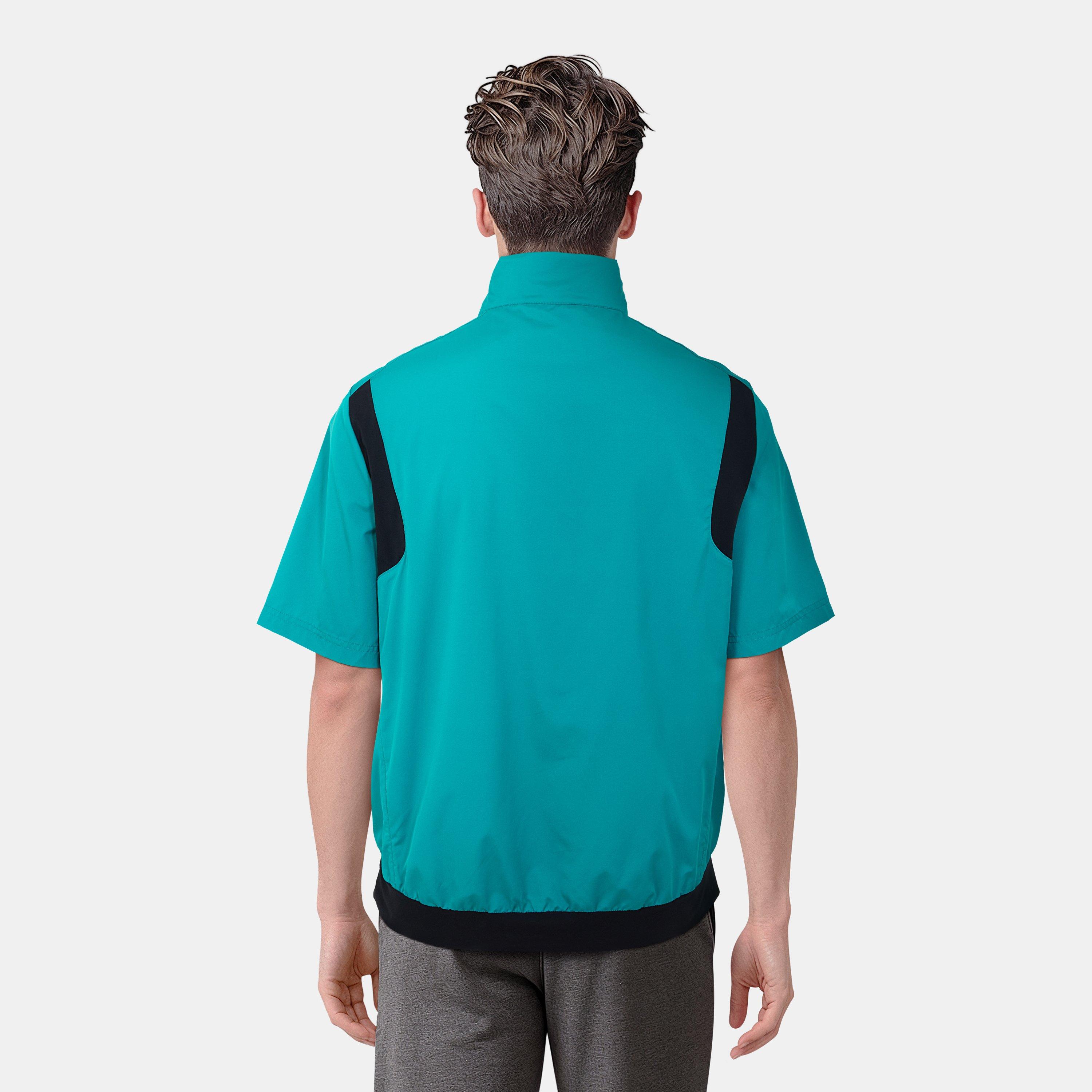 Teal Green - Lyle and Scott - Men's Golf Waterproof Jacket - 4