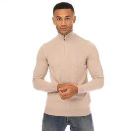 Lyle and Scott Quarter Zip Merino Sweater