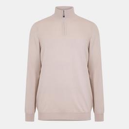 Lyle and Scott Quarter-Zip Merino Sweater