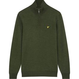 Lyle and Scott Golf CorequarterZip Merino Jumper