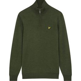 Lyle and Scott Golf Core quarter Zip Merino Jumper