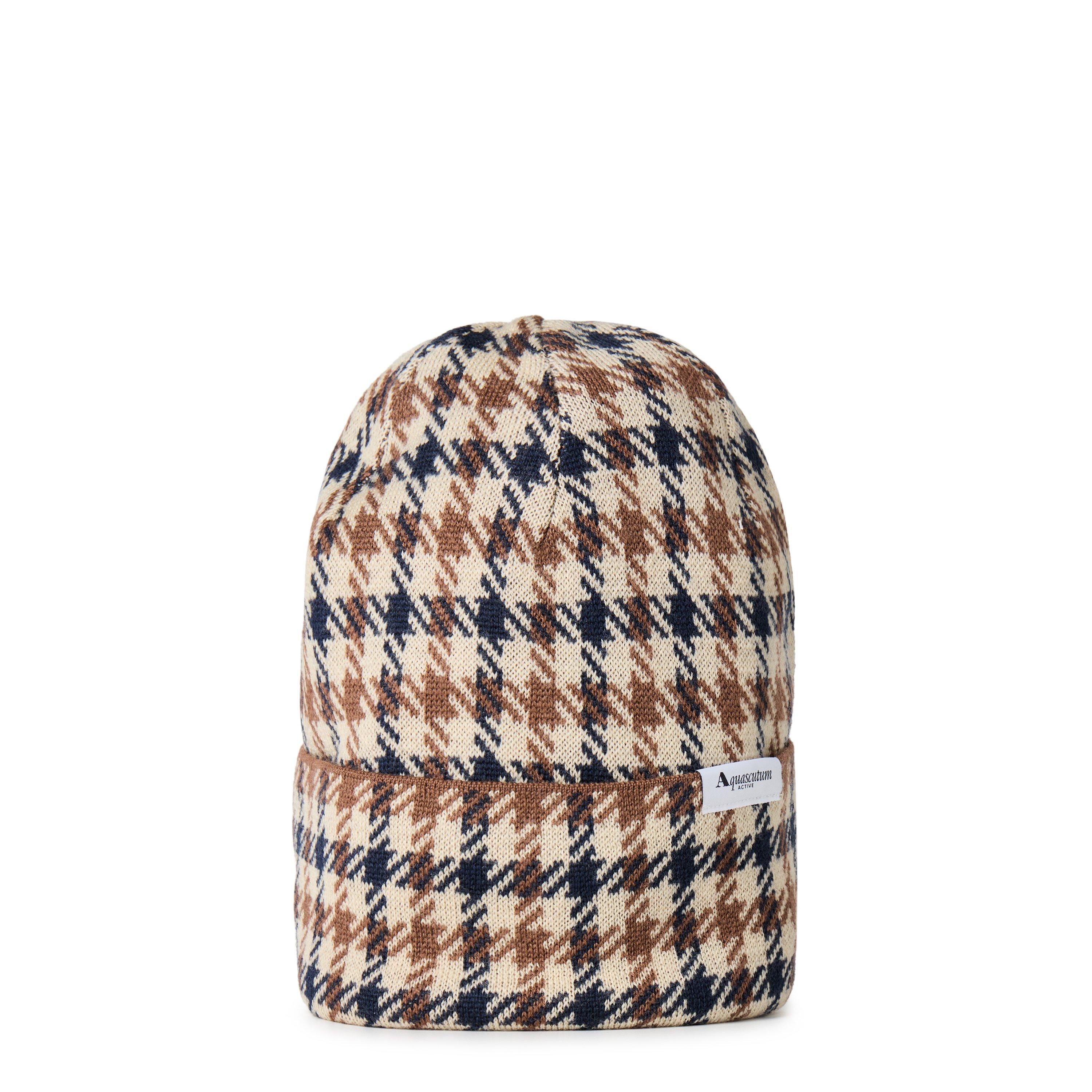 Check - Aquascutum - Active Check Beanie - 1