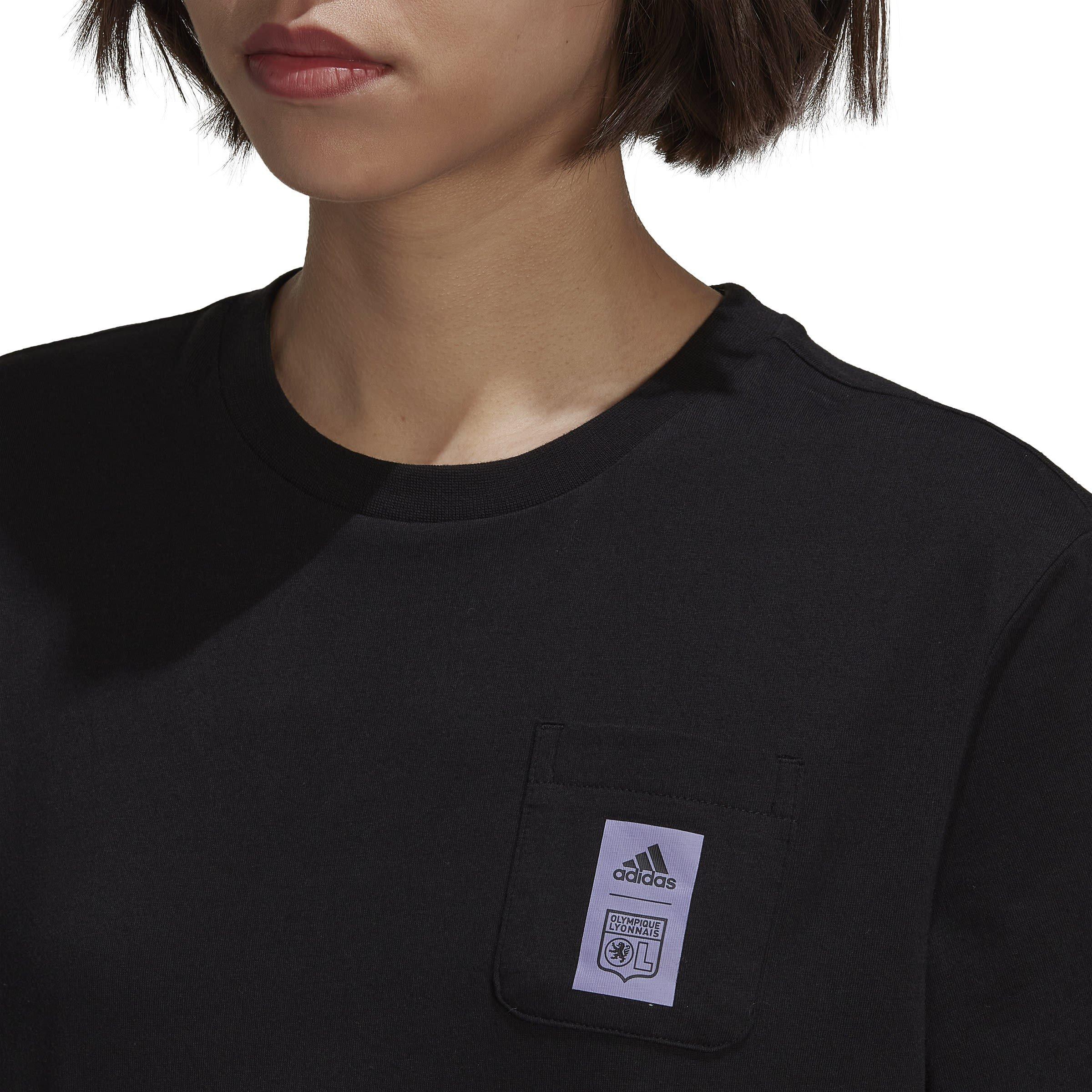アディダス Adidas 【 Olympic Lyonnais T-Shirt 2022 2023 Womens Women 】 レディース adidas | Olympic Lyonnais T-Shirt 2022 2023 Womens