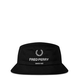 Fred Perry Logo Bucket Hat
