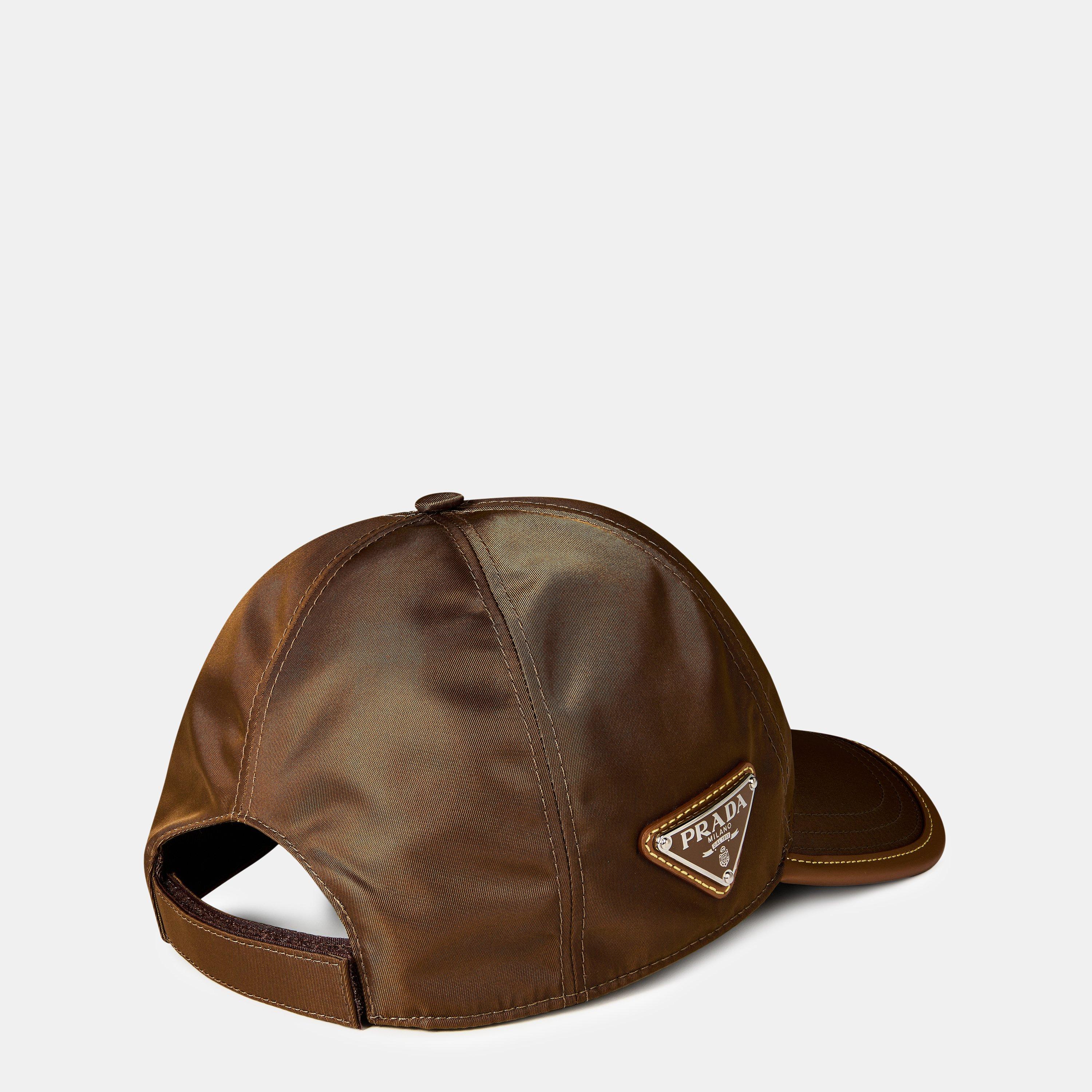 Brown - Prada - Nylon Baseball Cap - 4
