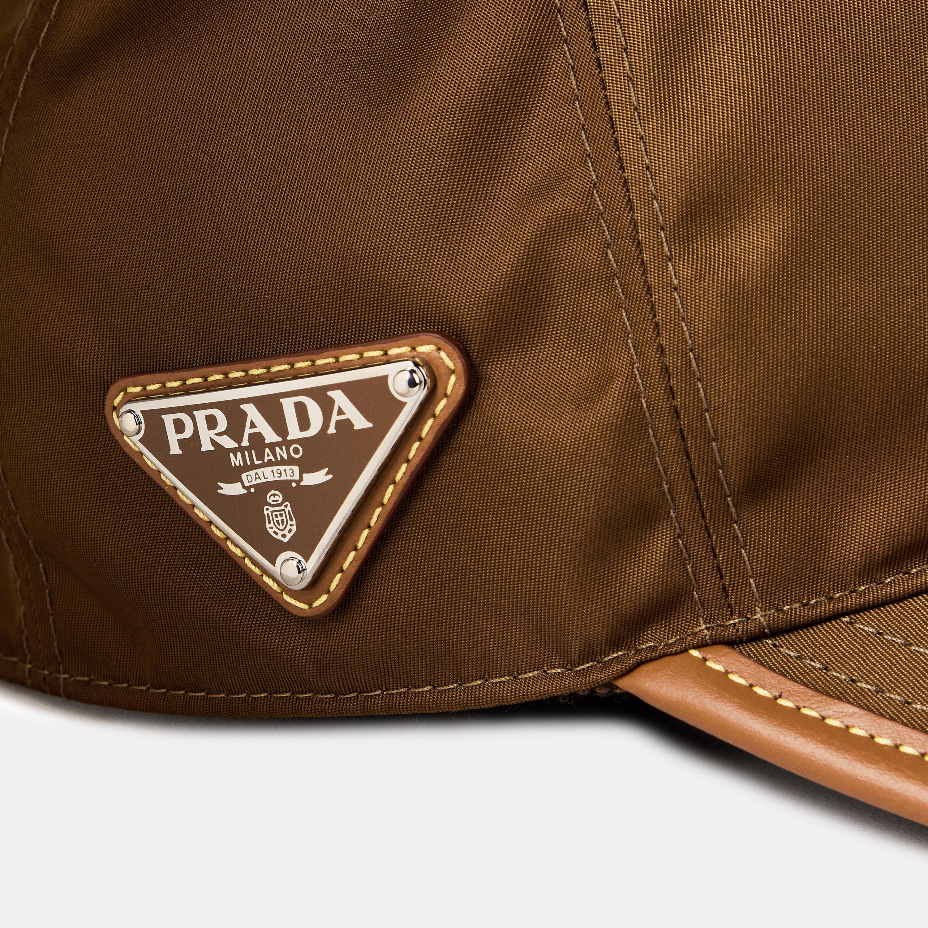 Brown - Prada - Nylon Baseball Cap - 5