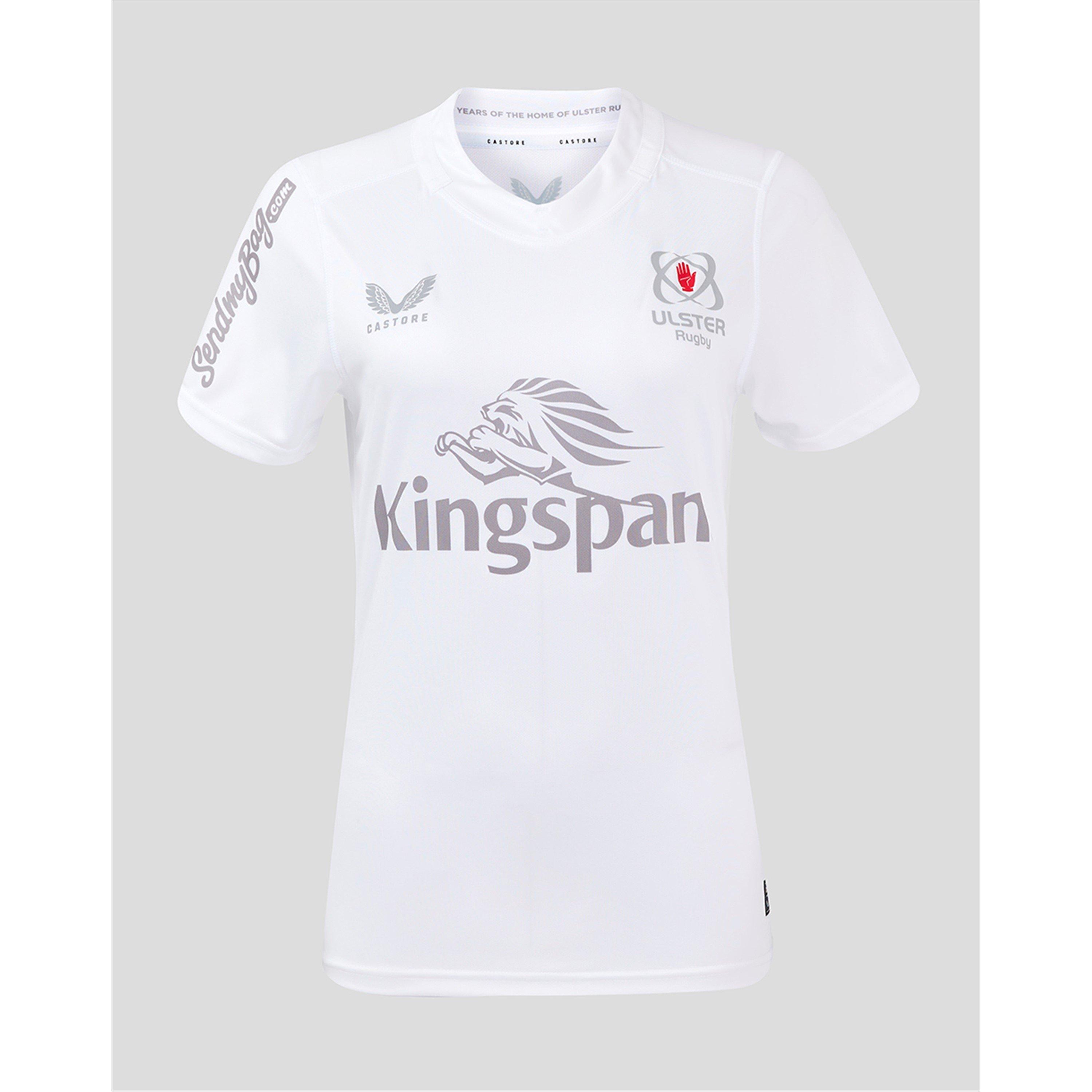 White - Castore - Ulster Home Shirt 2024 2025 Womens - 1